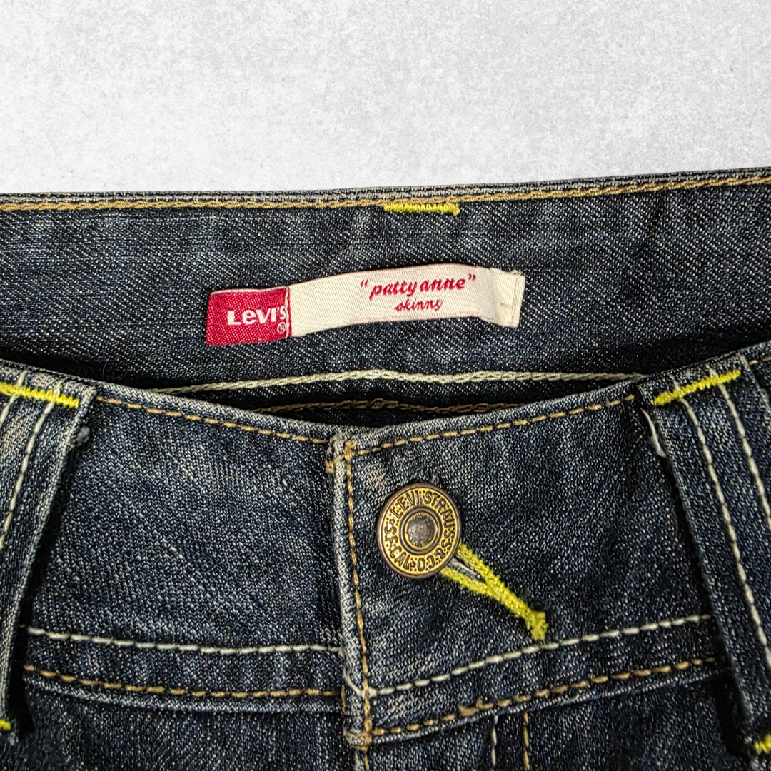 Levi’s Patty Anne Skinny Jeans W30 L30 (W28 L31 Tag) Blue Low Rise Women’s