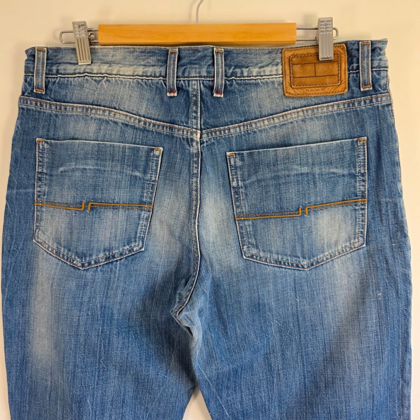 Tommy Hilfiger Mercer Slim Jeans W35 L31 (Tag W36 L32) Blue Men's Denim