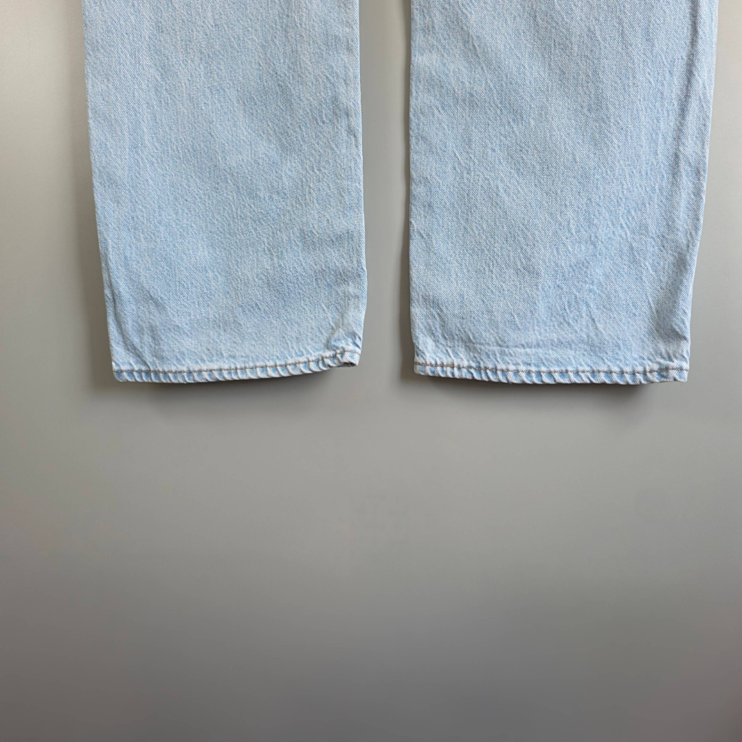 Levi’s 501 Jeans W33 L31 (W34 L32 Tagged) Blue Vintage Wash Straight Leg Men’s