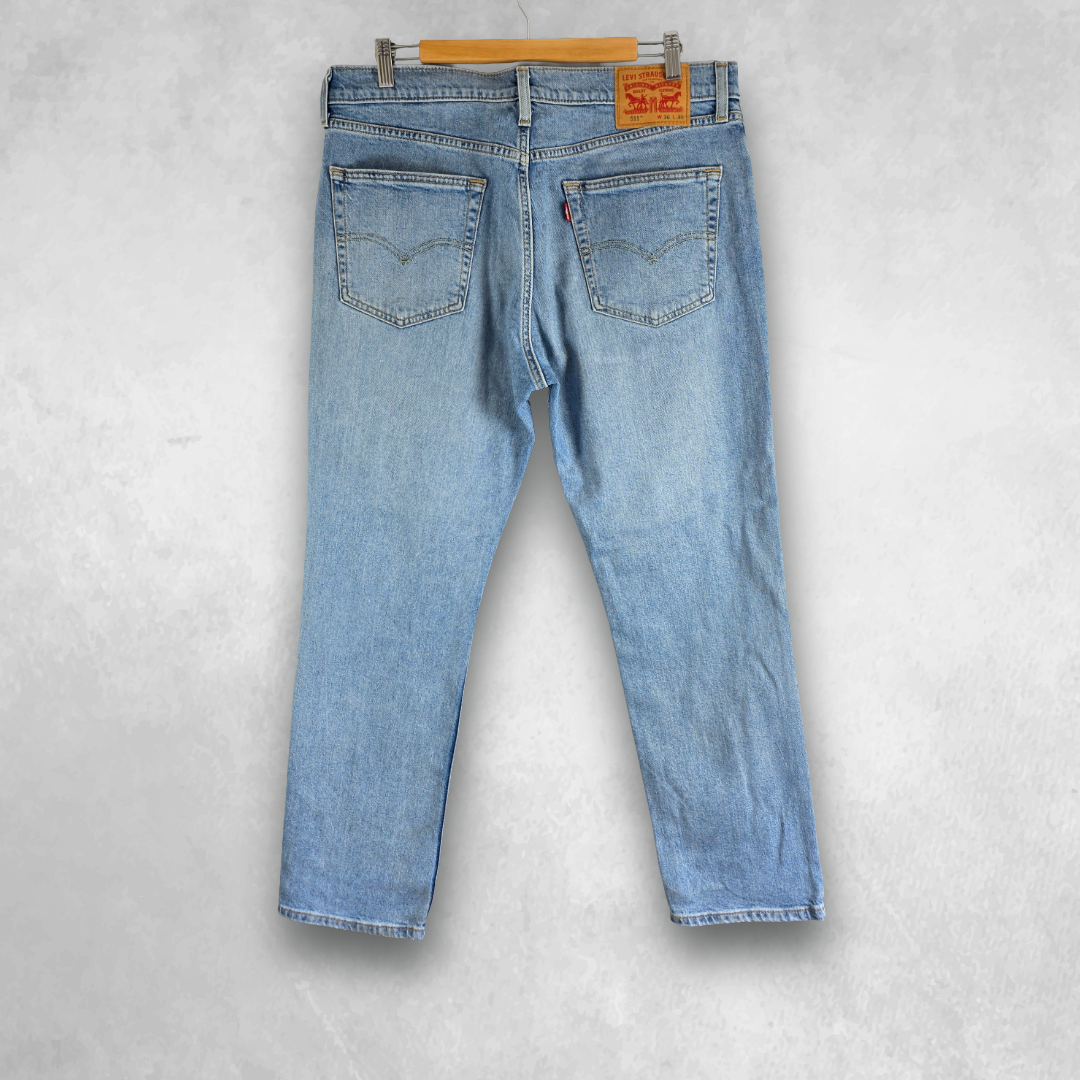 Levi’s 511 Slim Jeans W36 L30 Blue Stretch Denim Casual Streetwear Men’s