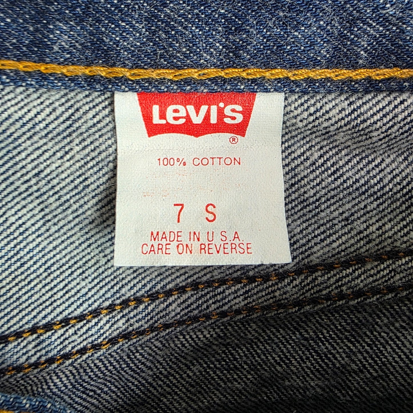 Levi’s 501 Jeans Women’s W24 L31 Blue USA Made Straight Leg Vintage Distressed