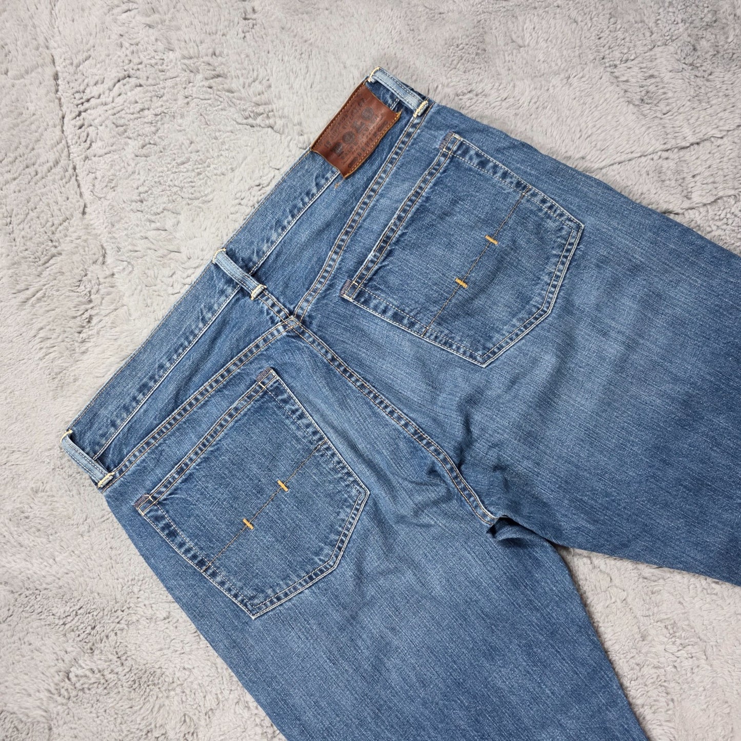 Polo Ralph Lauren 867 Classic Straight Jeans W36 L30 (Actual W38 L29)