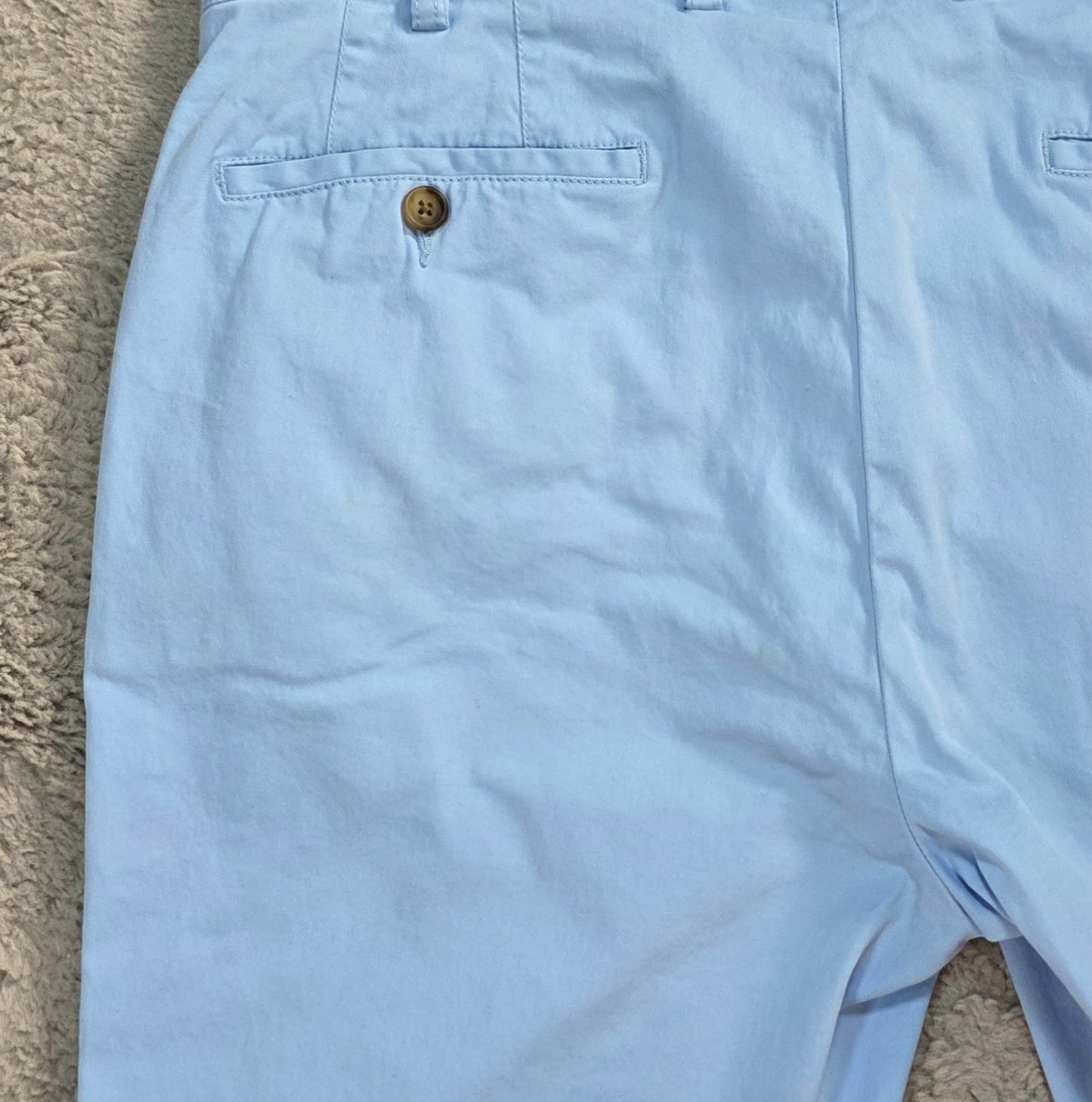 GANT Slim Fit Chinos Light Blue Men’s W34 L34 Tailored Tapered Portugal