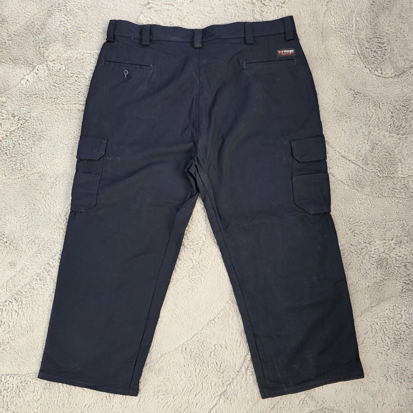 Wrangler Workwear Cargo Pants W40 L26 Blue Straight Leg BNWT Mexico Men’s
