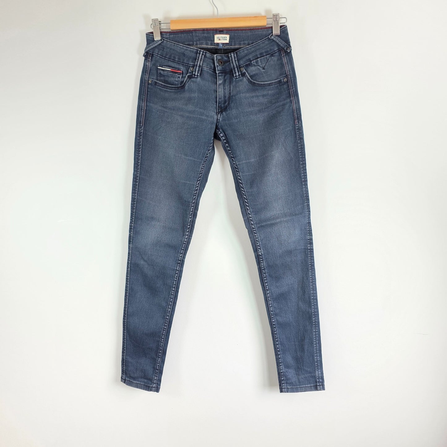 Tommy Hilfiger Skinny Jeans W26 L30 Blue Stretch Women's Denim