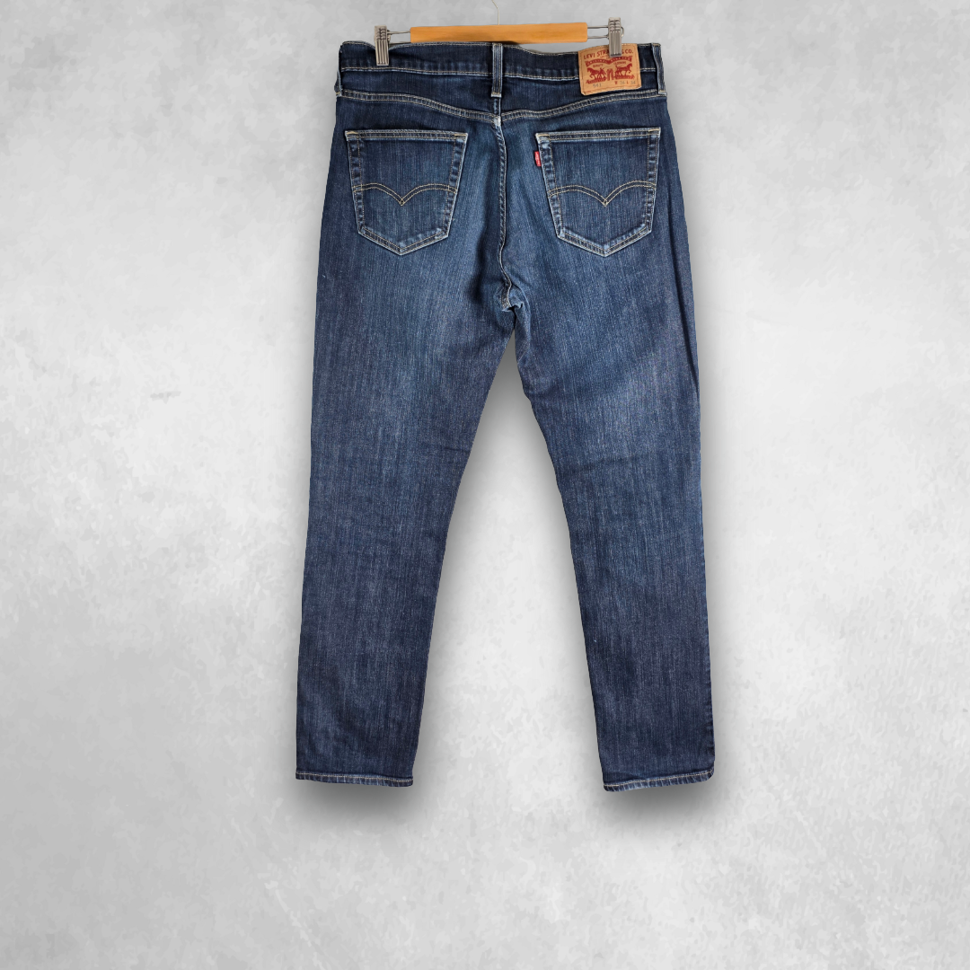 Levi’s 541 Athletic Fit Jeans Men’s W34 L33 Blue Denim Stretch (W34 L34 Tag)