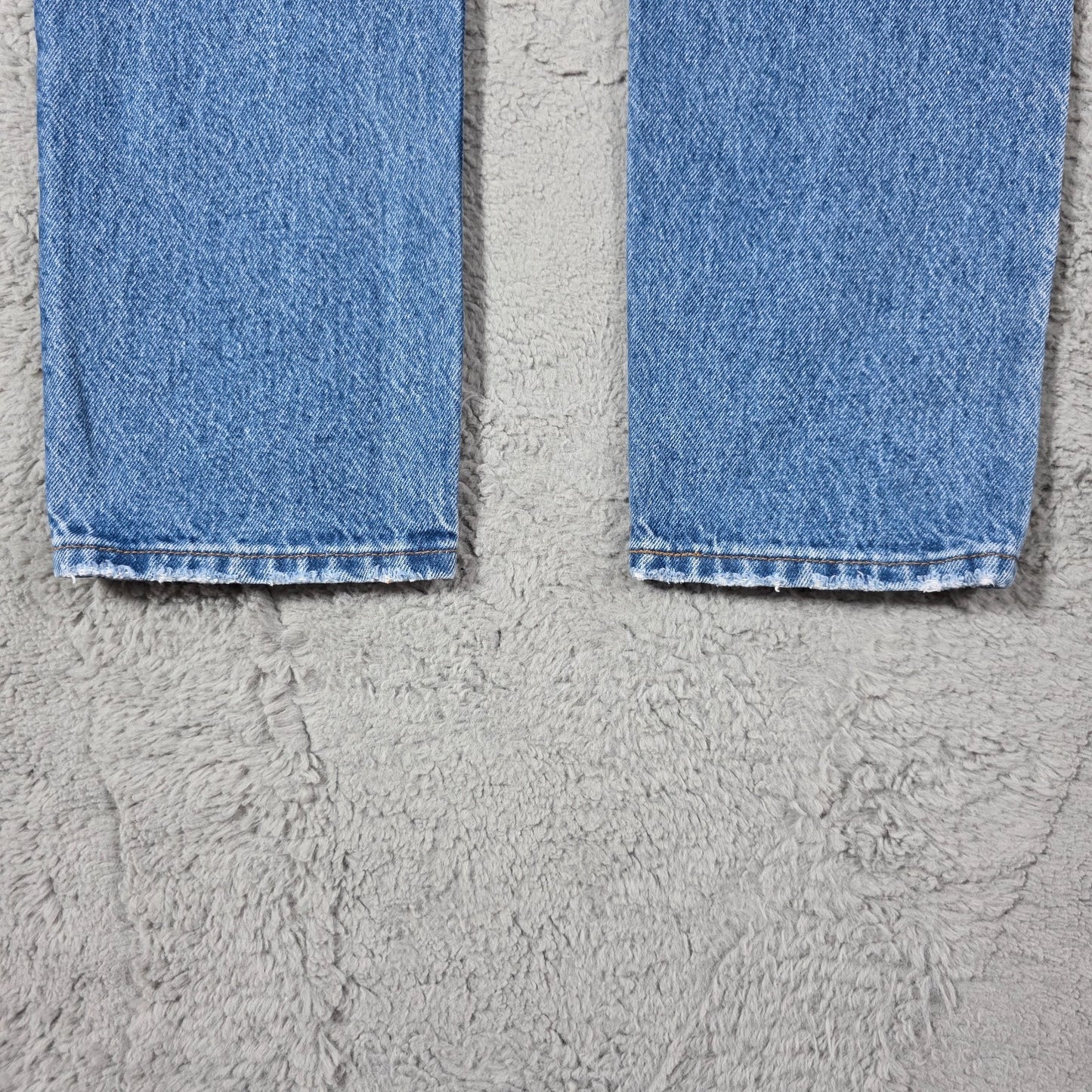 Levi’s 501 Straight Jeans Men’s W27 L30 Blue Denim Button Fly