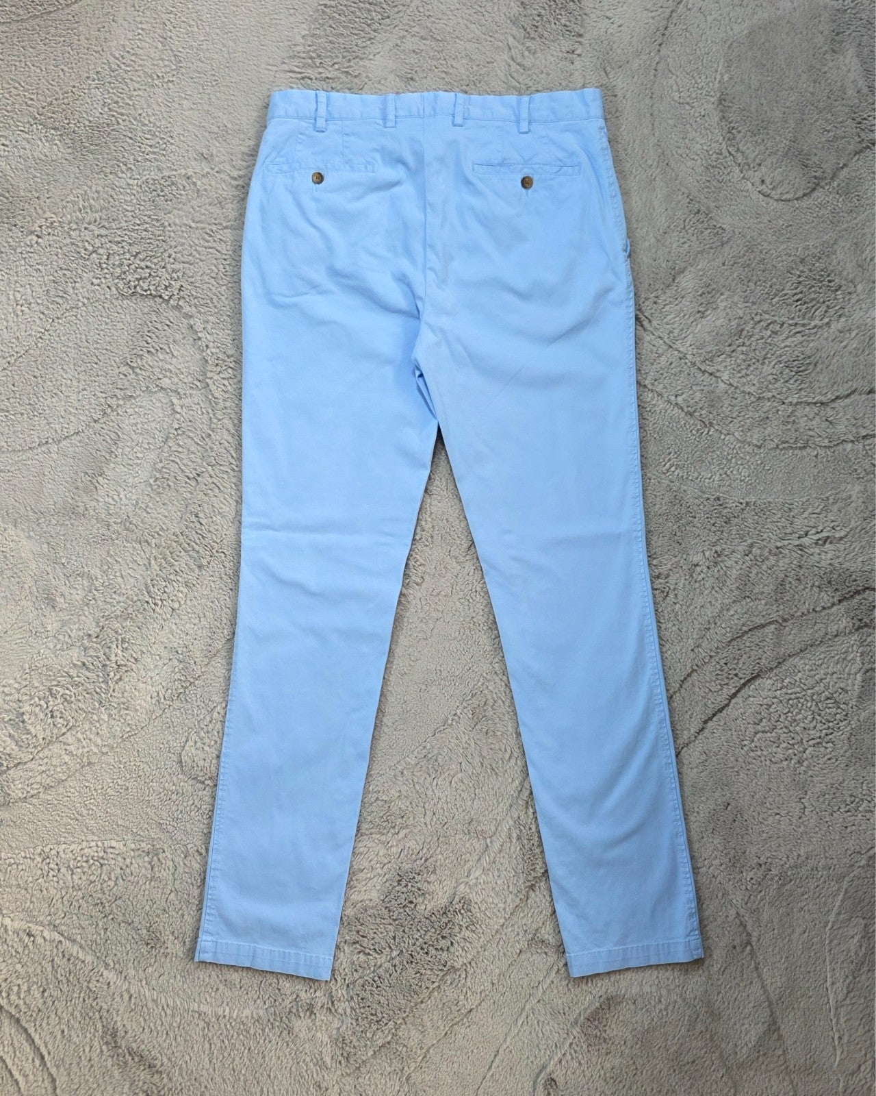 GANT Slim Fit Chinos Light Blue Men’s W34 L34 Tailored Tapered Portugal