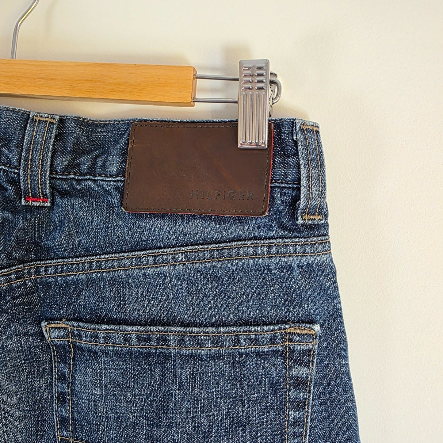 Tommy Hilfiger Madison Jeans Men's W31 L30 Blue Straight Fit Denim