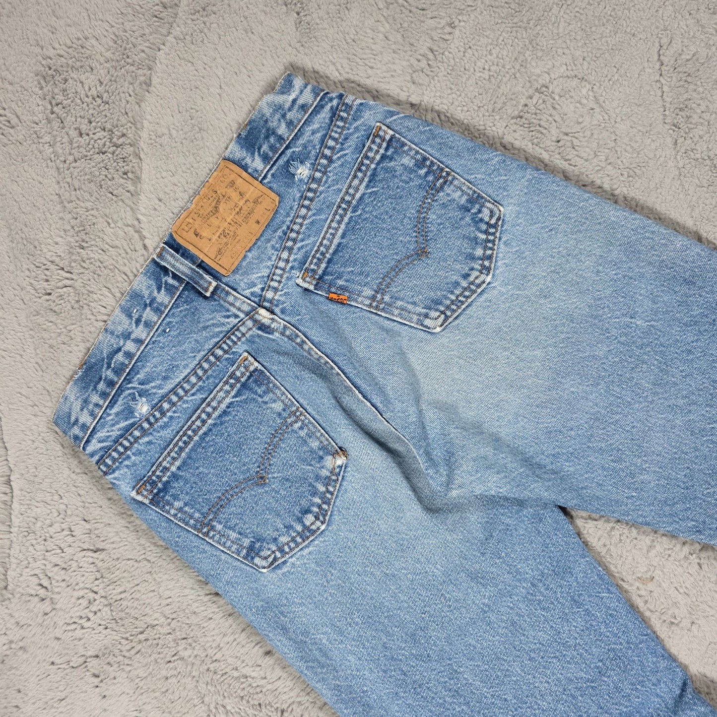 Vintage Levi’s Orange Tab Jeans Men’s W29 L36 Blue Denim