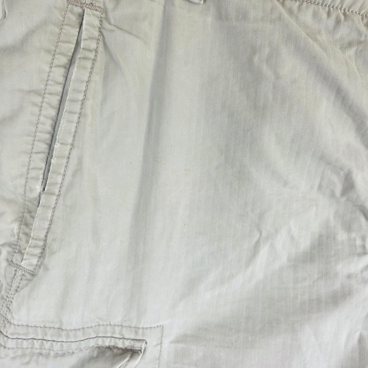 Levi’s Cargo Shorts W38 Beige Khaki Cotton Utility Pockets Men’s Casual