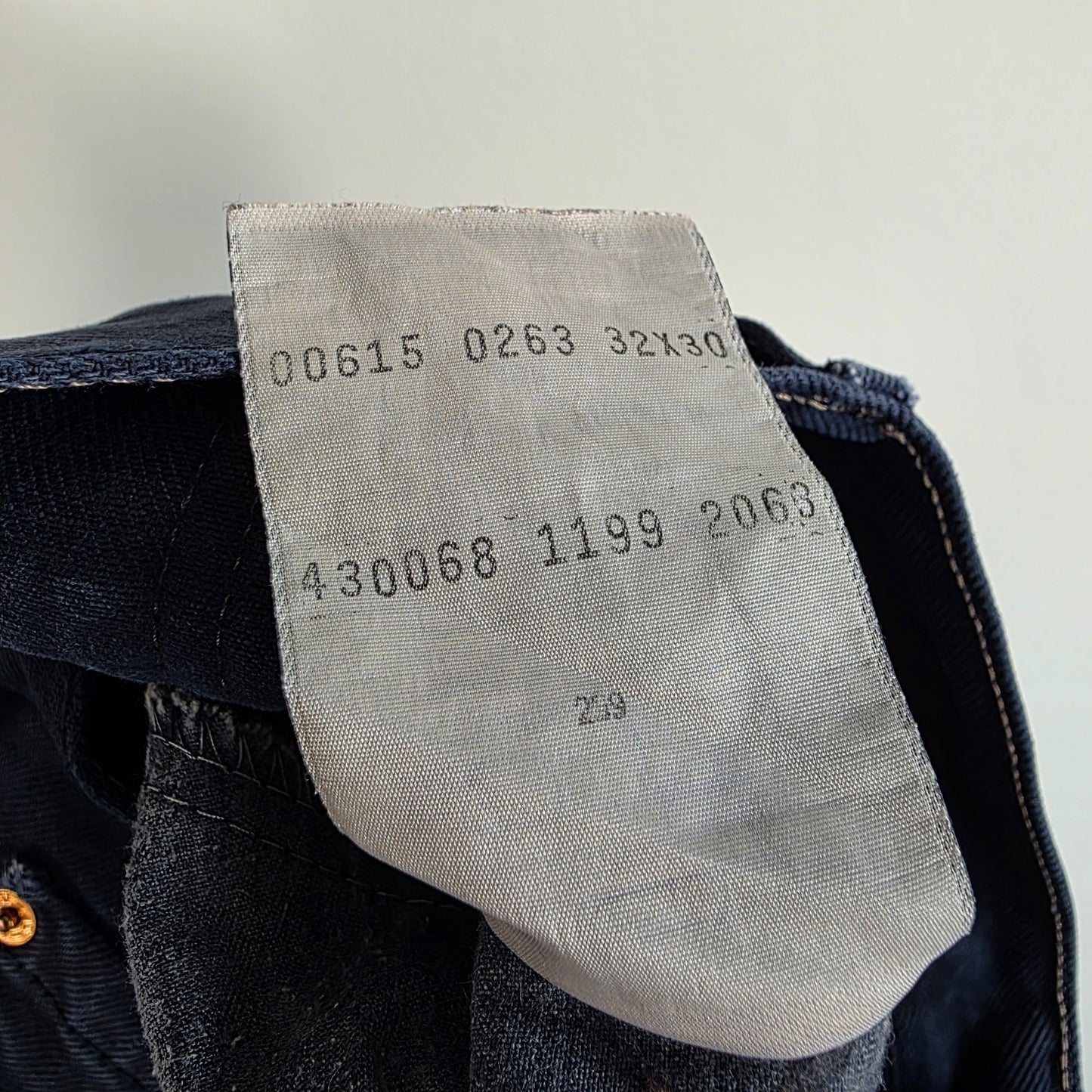 Vintage Levi’s 615 Jeans W31 L30 Blue Orange Tab 00s Men’s Denim