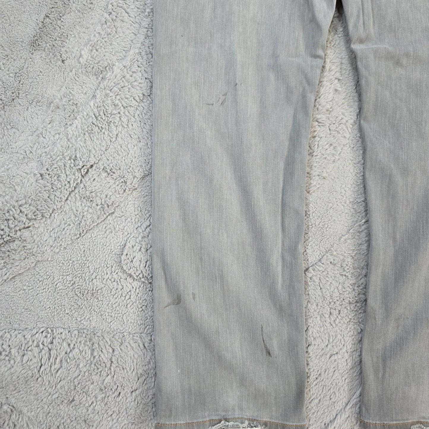 Levi's 559 Relaxed Straight Jeans Grey W40 L30 Men's Lightweight Denim