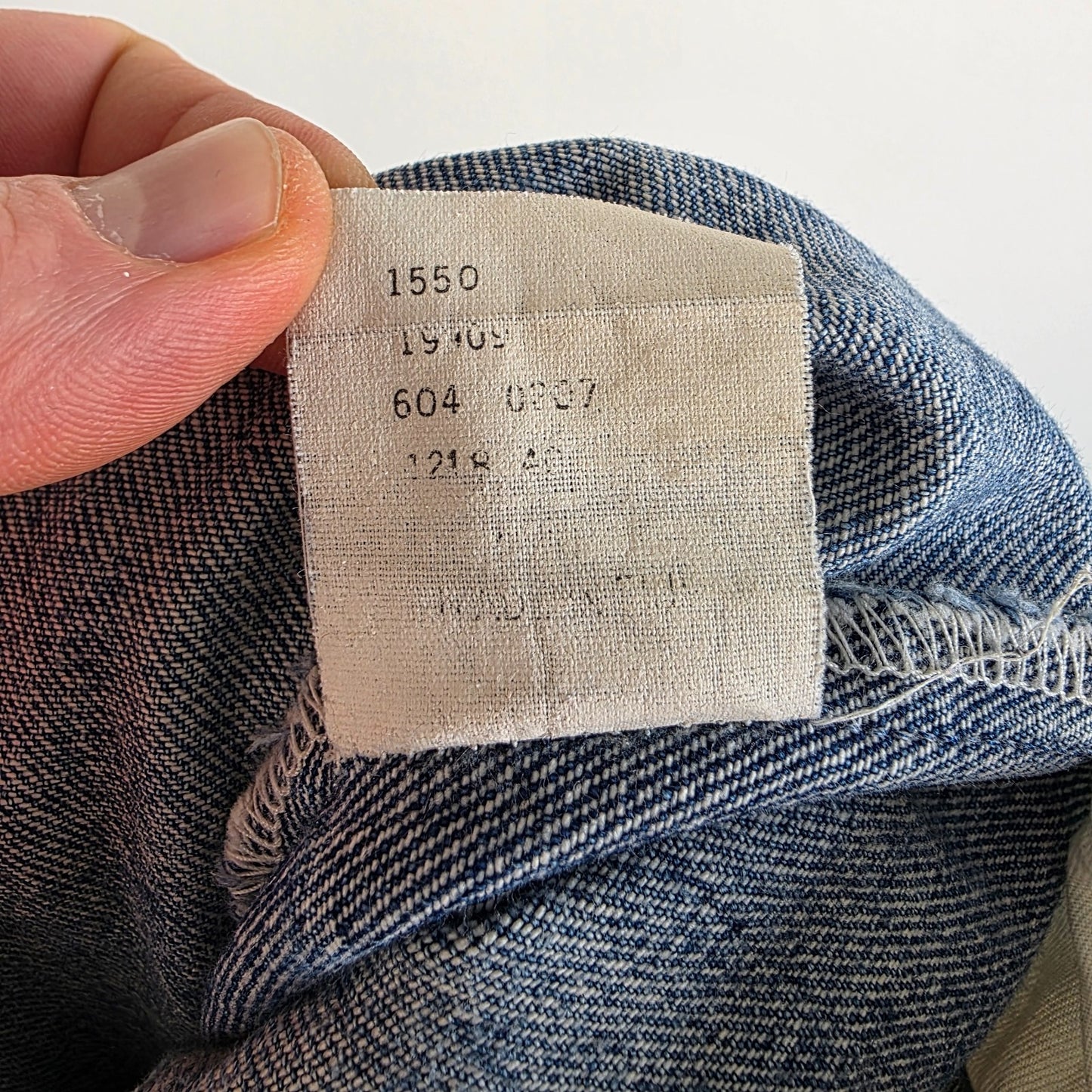 Vintage Levi’s 604 Jeans W35 L32 Blue Orange Tab 90s Men’s Denim
