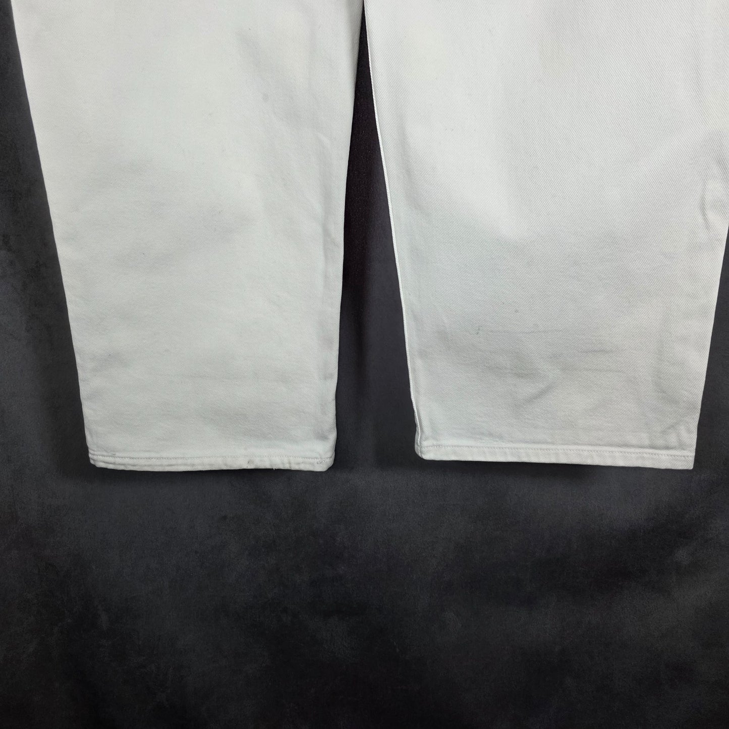 Tommy Hilfiger Vintage White Logo Jeans W32 L34 Relaxed Fit 90s Denim