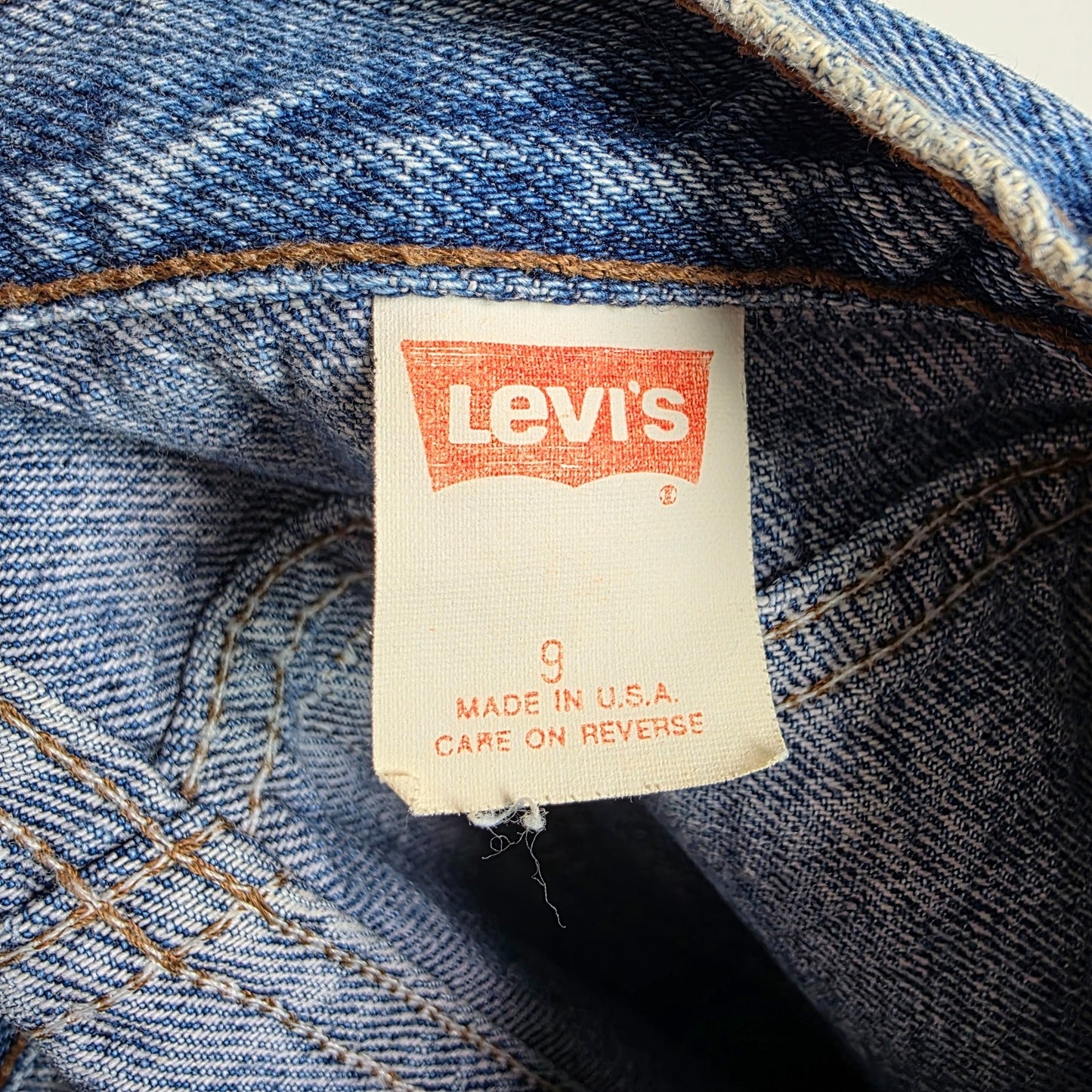 Levi’s Silver Tab 573 Jeans Women’s W24 L31 Blue USA Made Vintage Denim