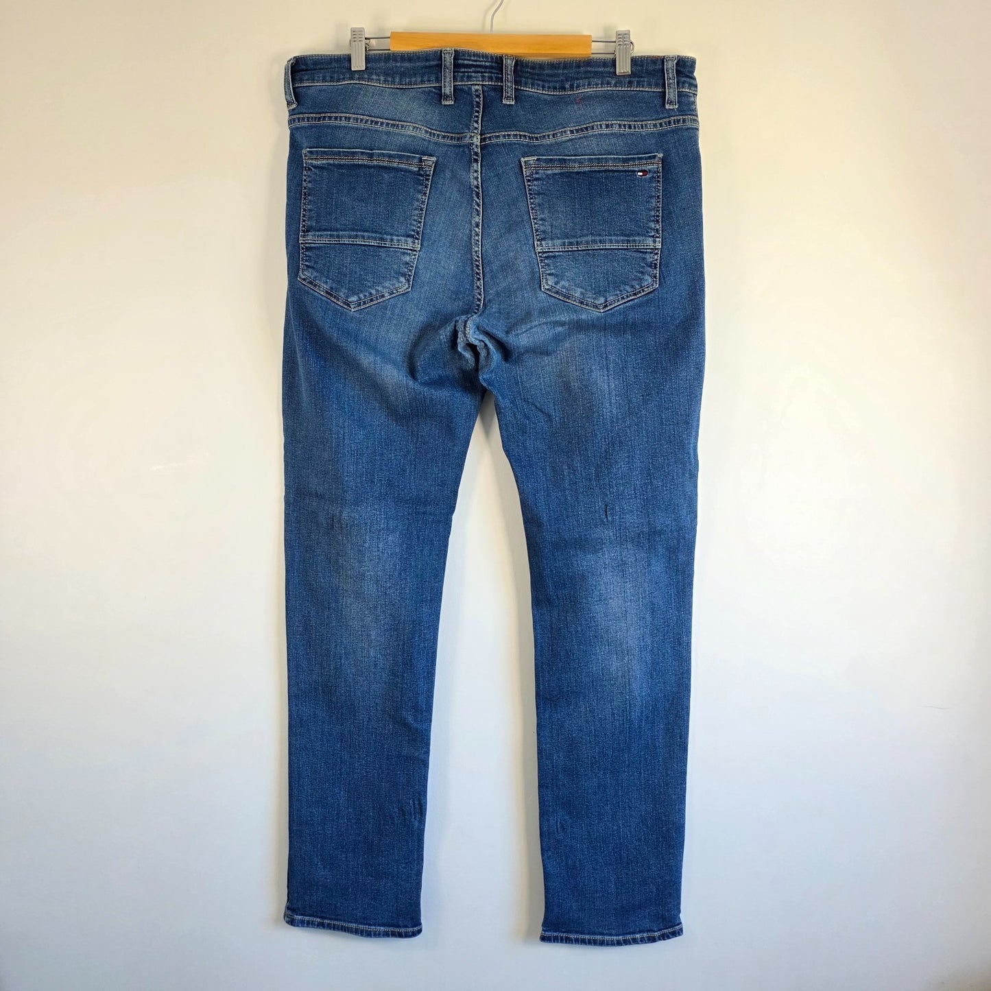 Tommy Hilfiger Arlington Jeans W39 L33 (Tag W40 L32) Blue Straight Fit Men's Den