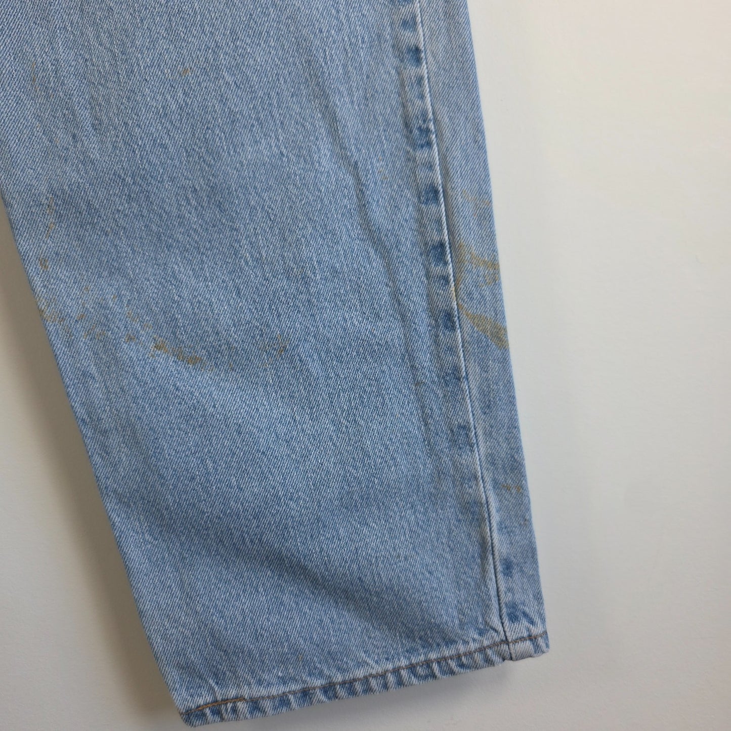 Levi’s 550 Jeans W38 L30 Relaxed Fit USA Made Blue Denim Vintage Men’s