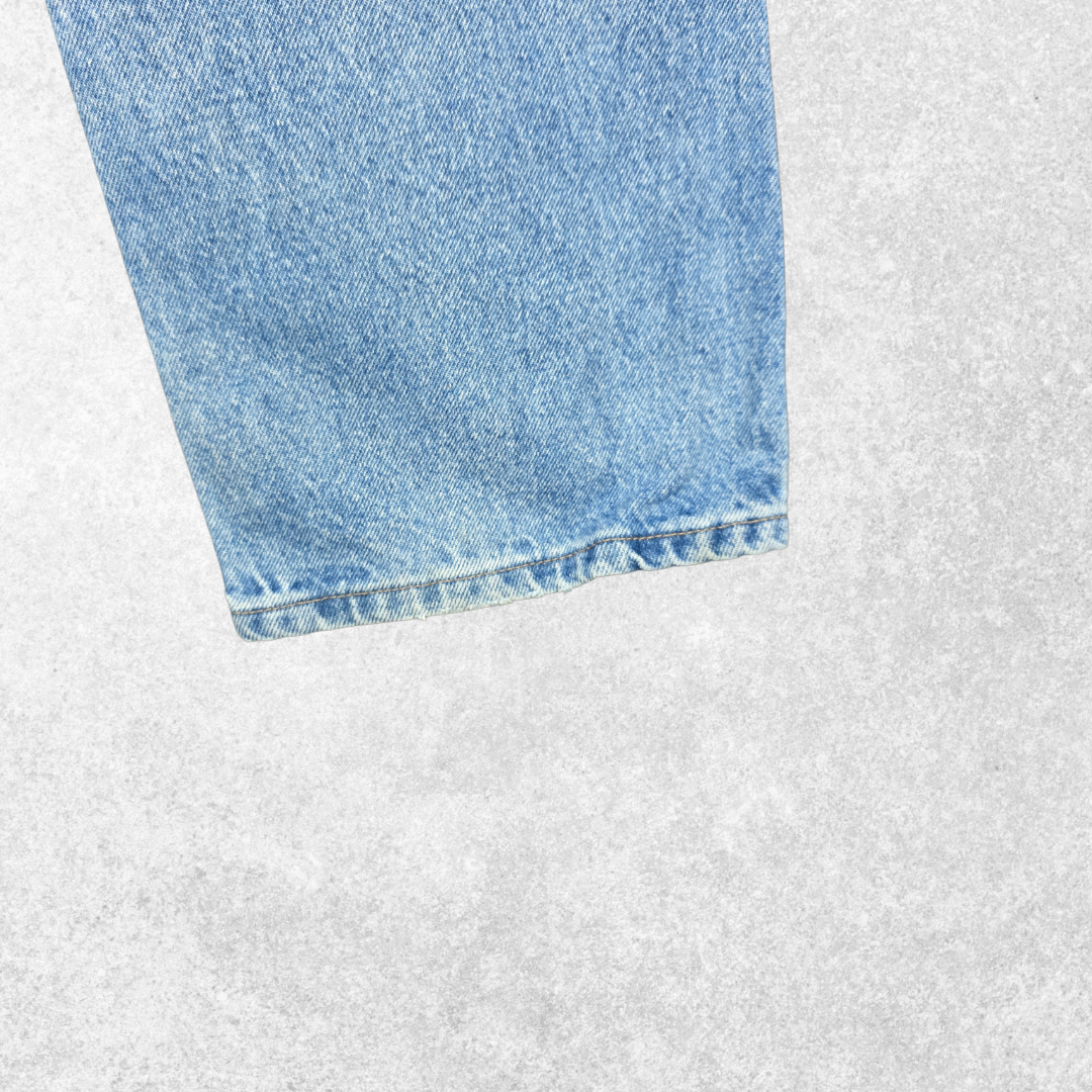 Wrangler Jeans W33 L32 Blue Regular Fit Straight Denim Men's Classic