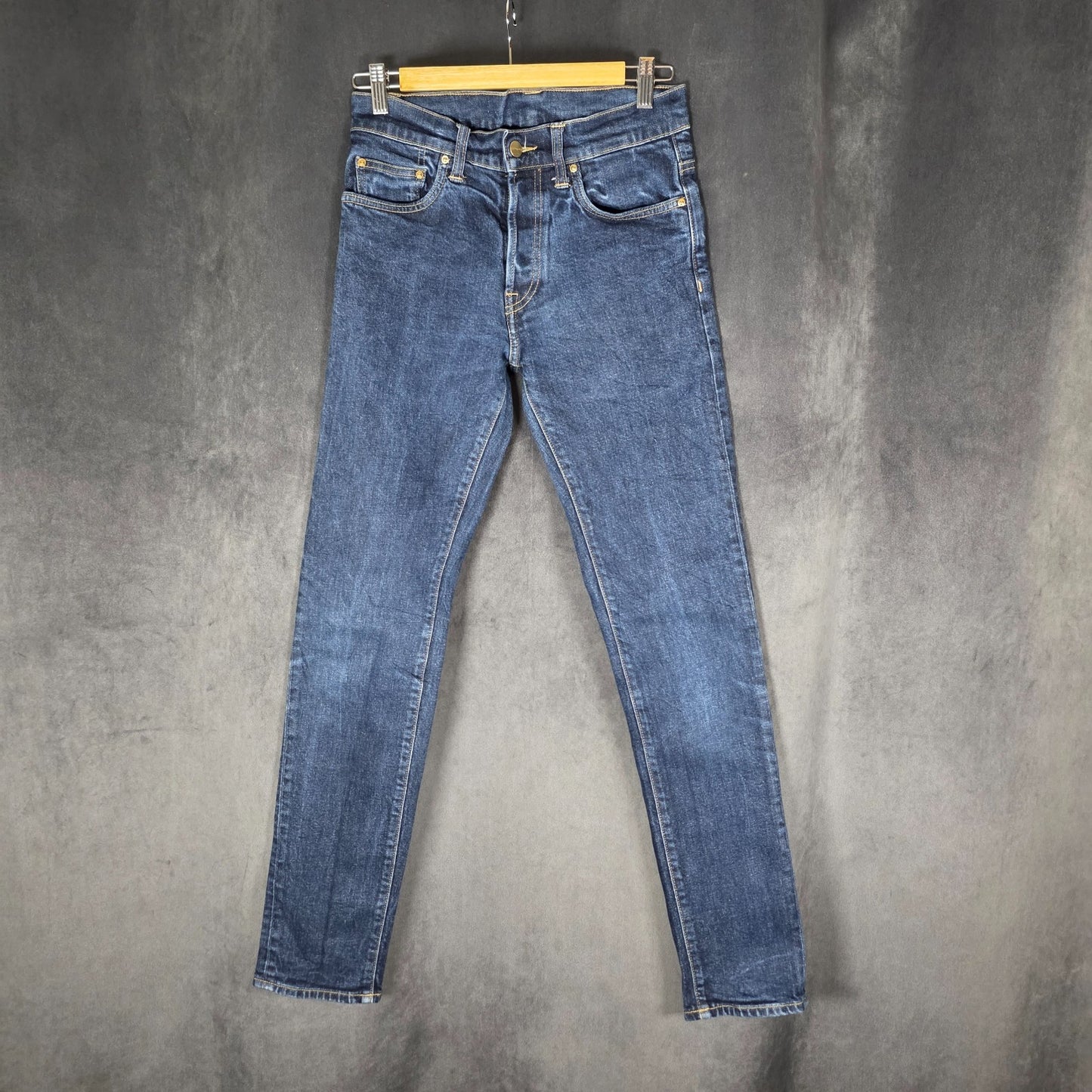 Carhartt WIP Klondike Pant Men’s W28 L32 Blue Slim Fit Denim