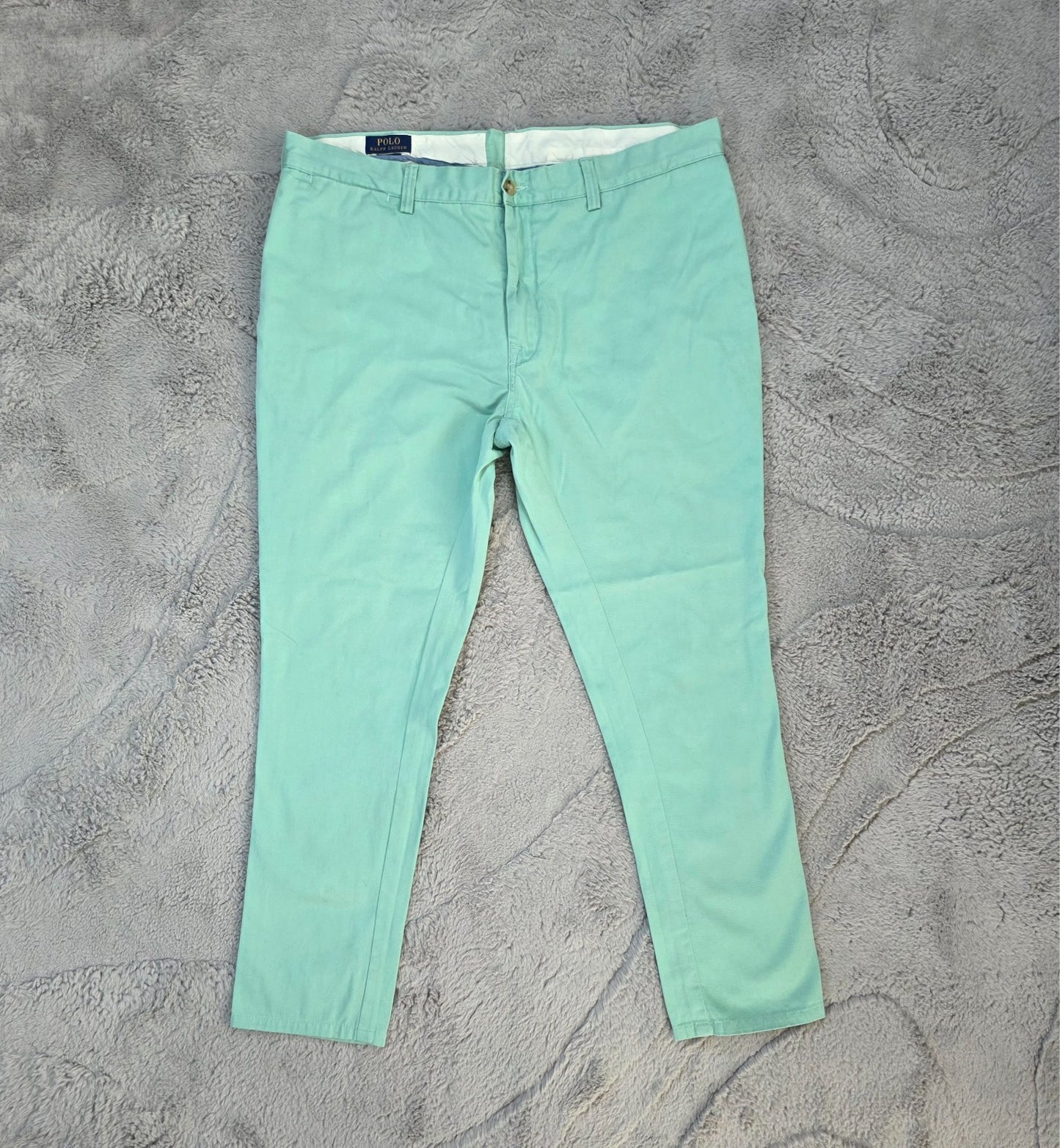 Polo Ralph Lauren Bedford Chino Slim Fit Trousers Green W39 L28 Sri Lanka