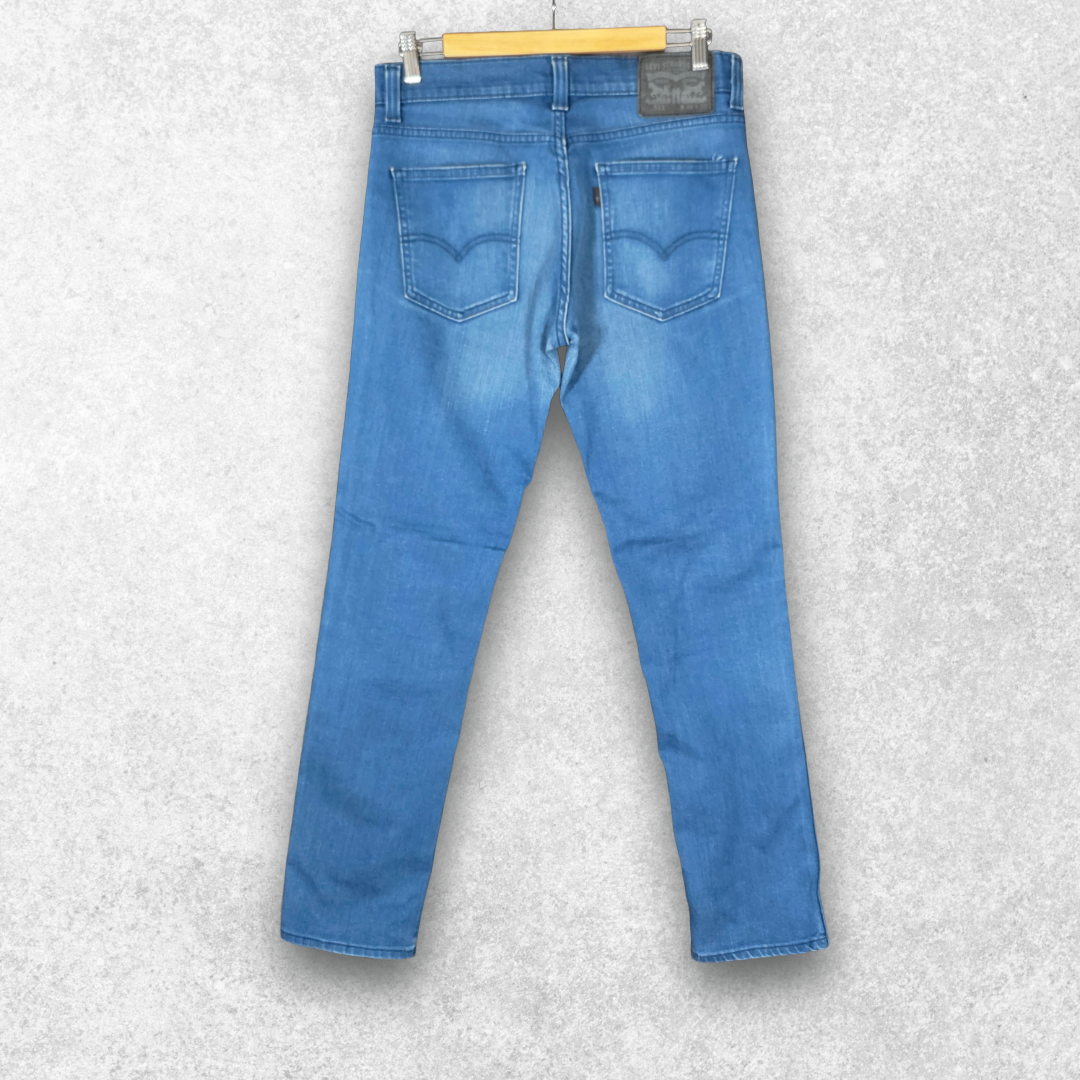 Levi’s 511 Slim Jeans W30 L31.5 Blue Stretch Men’s Slim Fit Denim