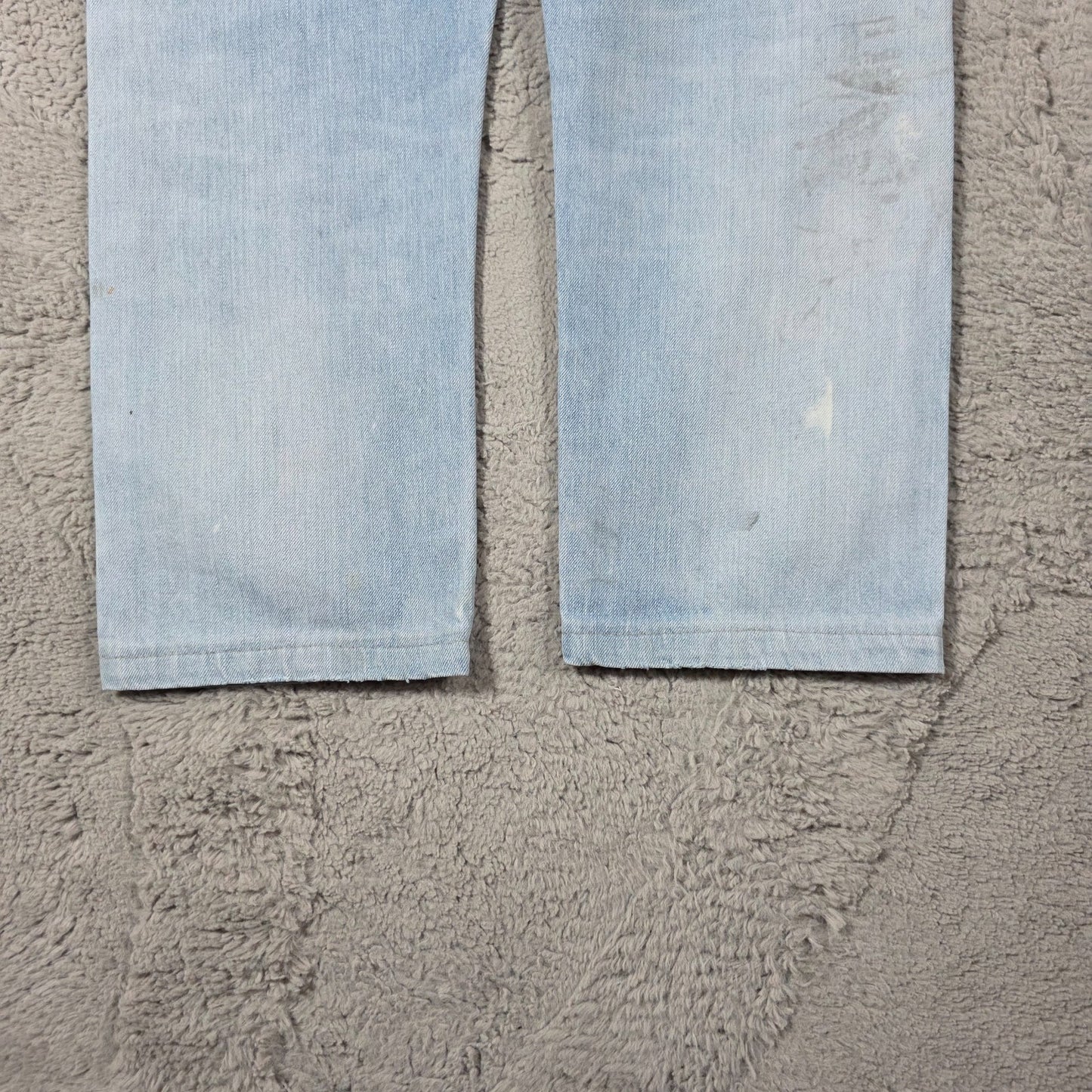 Levi’s 508 Mens Blue Jeans W33 L34 Relaxed Tapered Distressed Denim