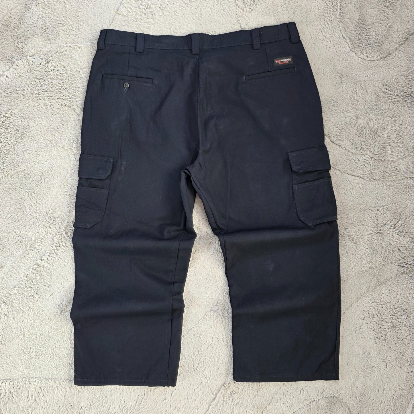 Wrangler Workwear Cargo Pants W40 L26 Blue Straight Leg BNWT Mexico Men’s