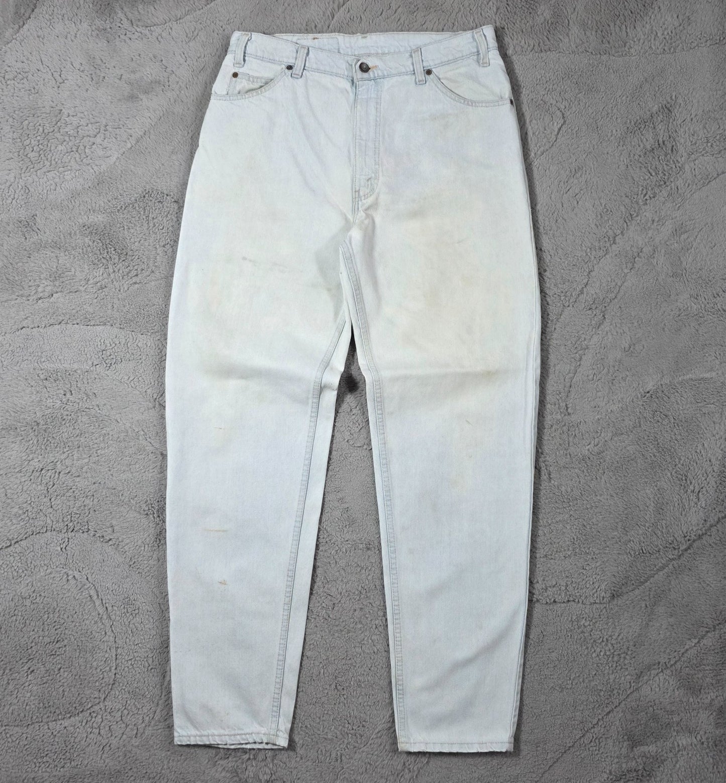 Vintage Levi’s 550 Orange Tab Jeans W36 L34 Fits W34 Made in USA