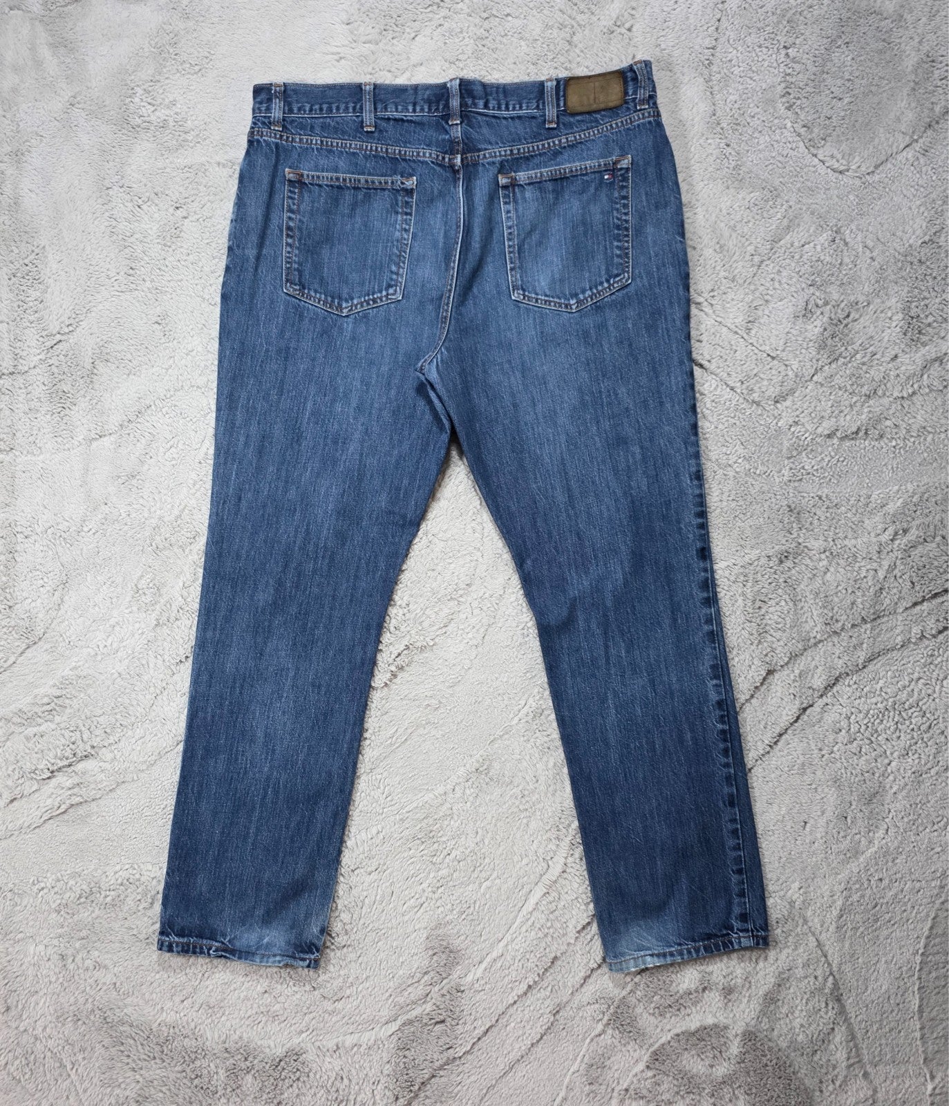 Tommy Hilfiger Straight Leg Jeans Blue W38 L32