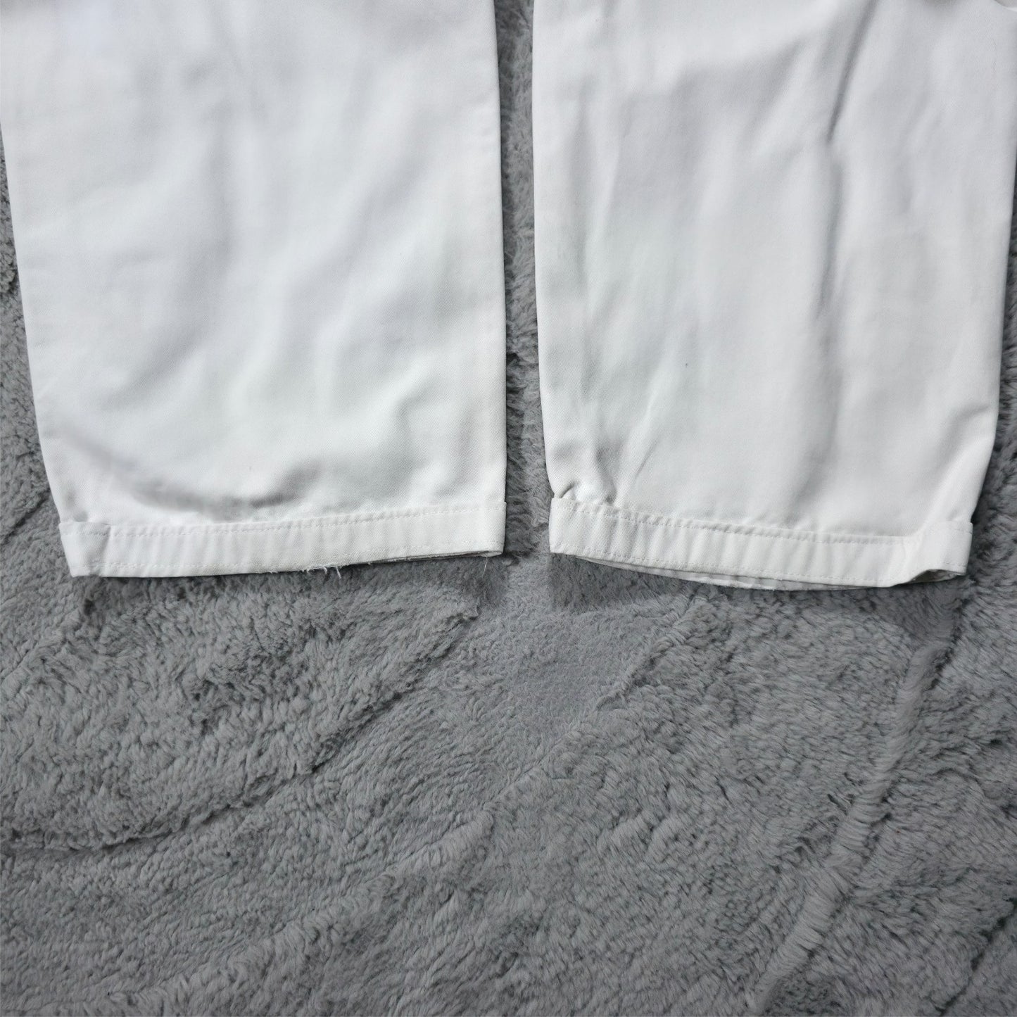 Polo Jeans Co. Ralph Lauren White Cargo Trousers W29 L26.5 Men’s – Y2K Style