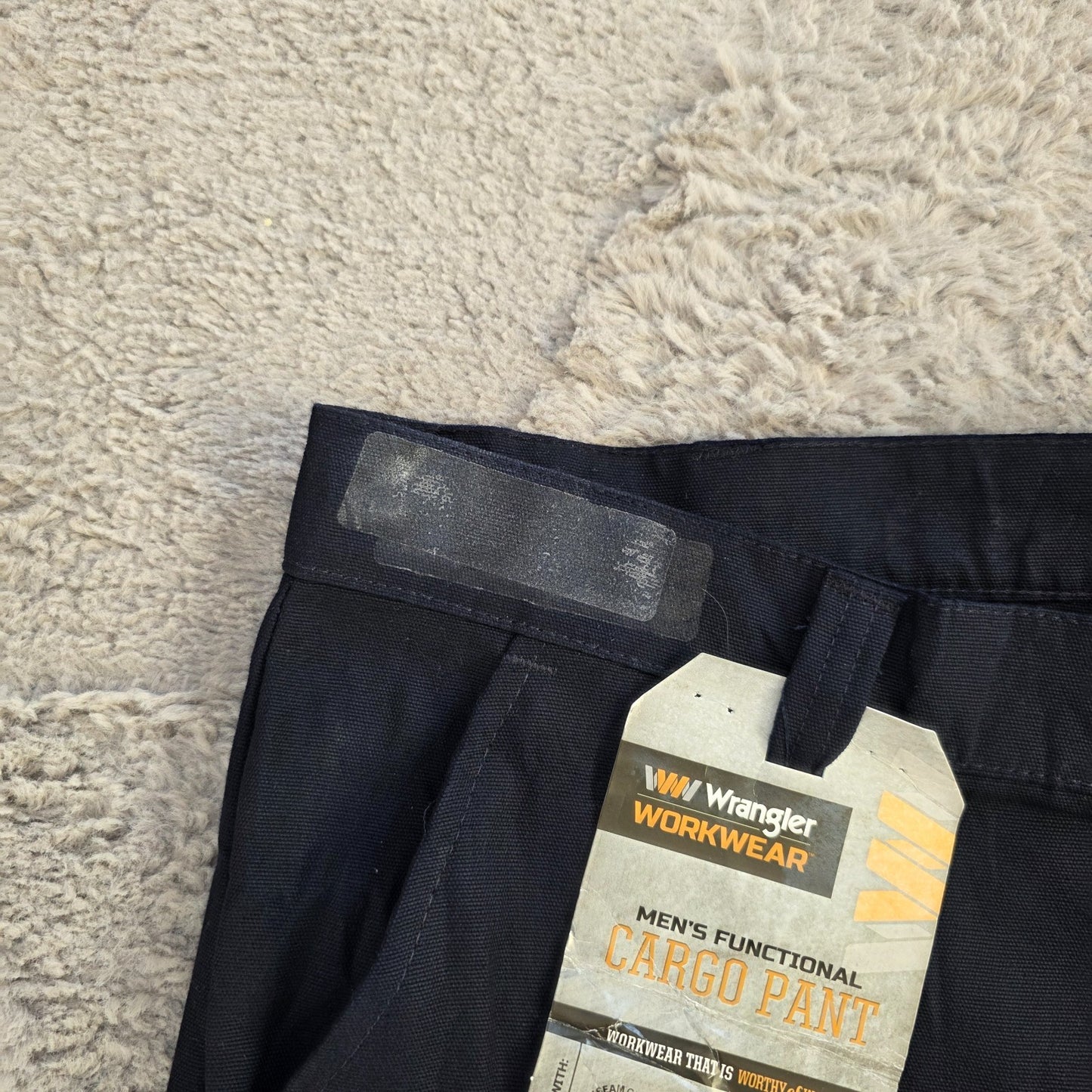 Wrangler Workwear Cargo Pants W40 L26 Blue Straight Leg BNWT Mexico Men’s