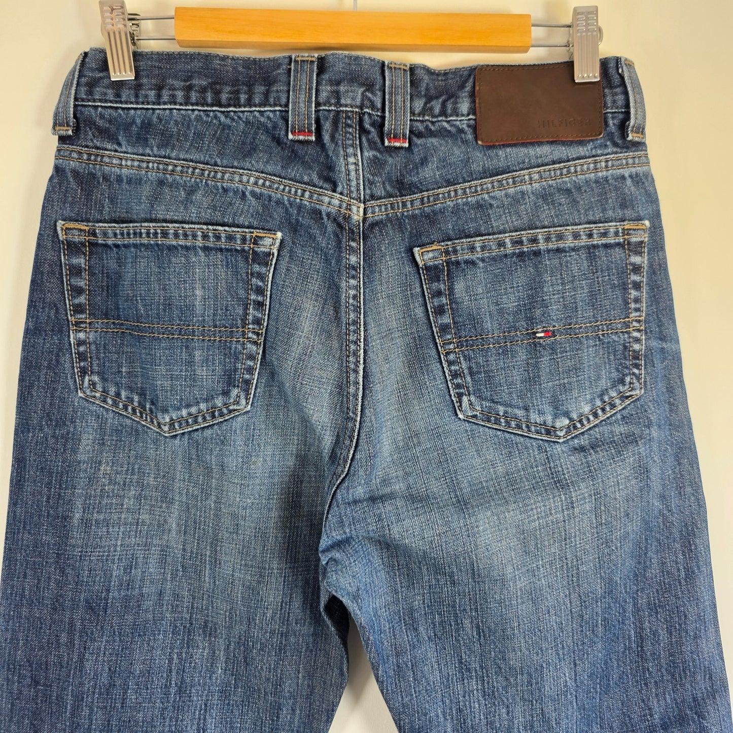 Tommy Hilfiger Madison Jeans Men's W31 L30 Blue Straight Fit Denim