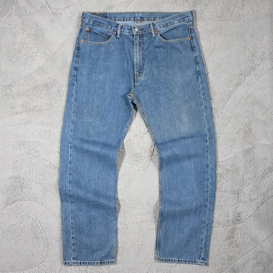 Levi’s 505 Jeans Men’s W36 L32 Blue Straight Leg Denim