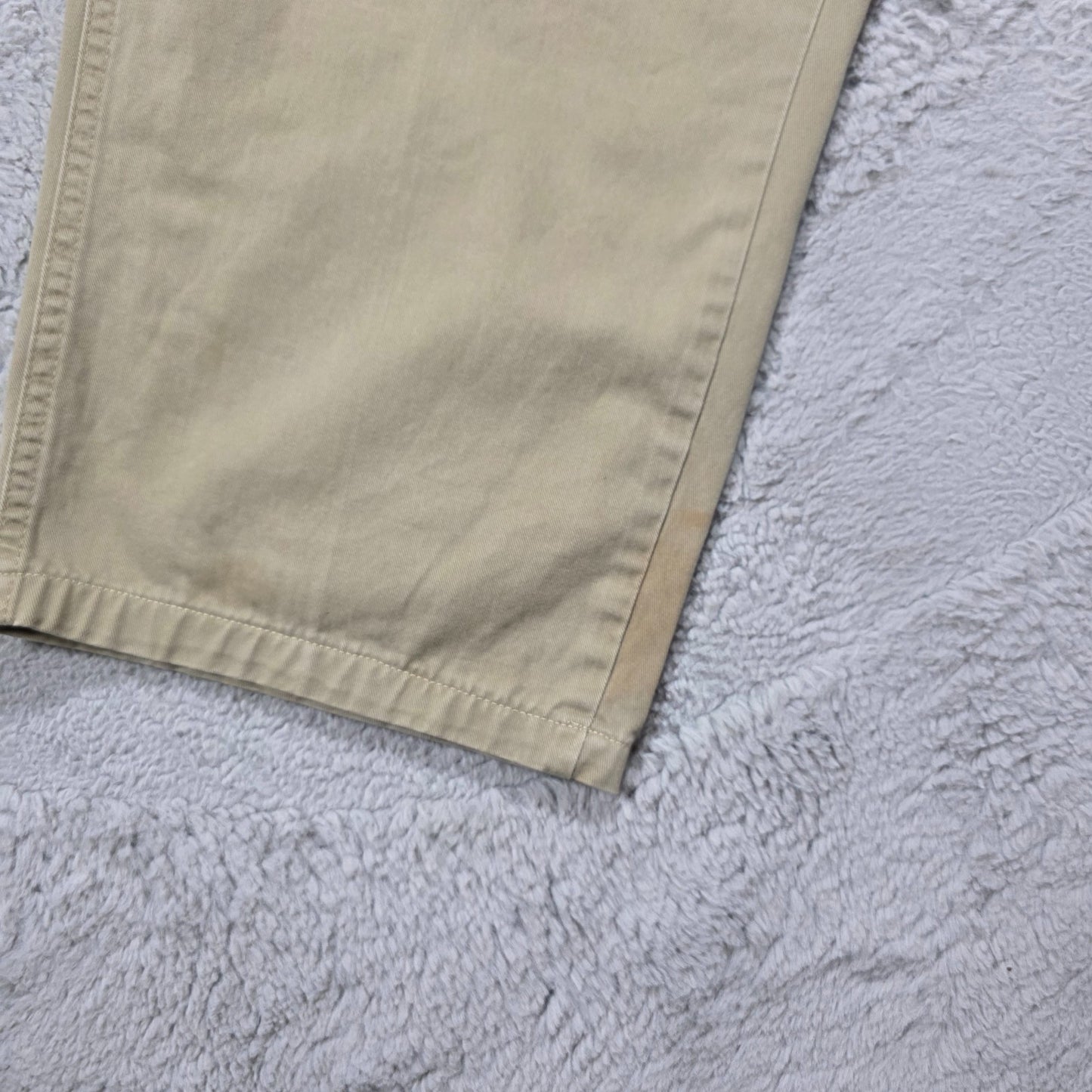 Wrangler Cargo Trousers Beige Relaxed Fit W38 L26 Cotton Workwear Mens