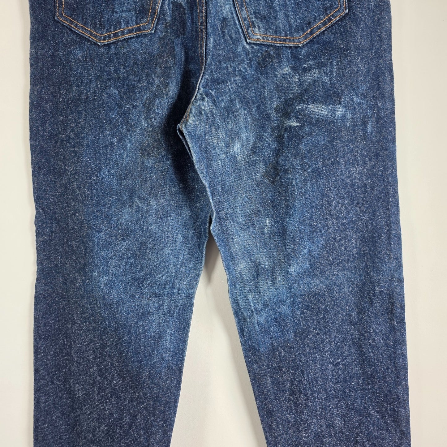 Levi’s 501 Jeans Women’s W24 L31 Blue USA Made Straight Leg Vintage Distressed