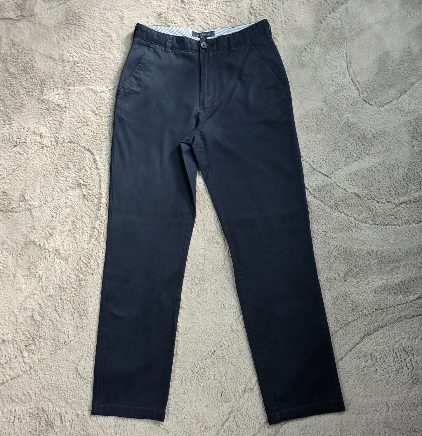 Vintage Y2K Tommy Hilfiger Blue Chino Trousers W30 (Measures 29) MA Logo