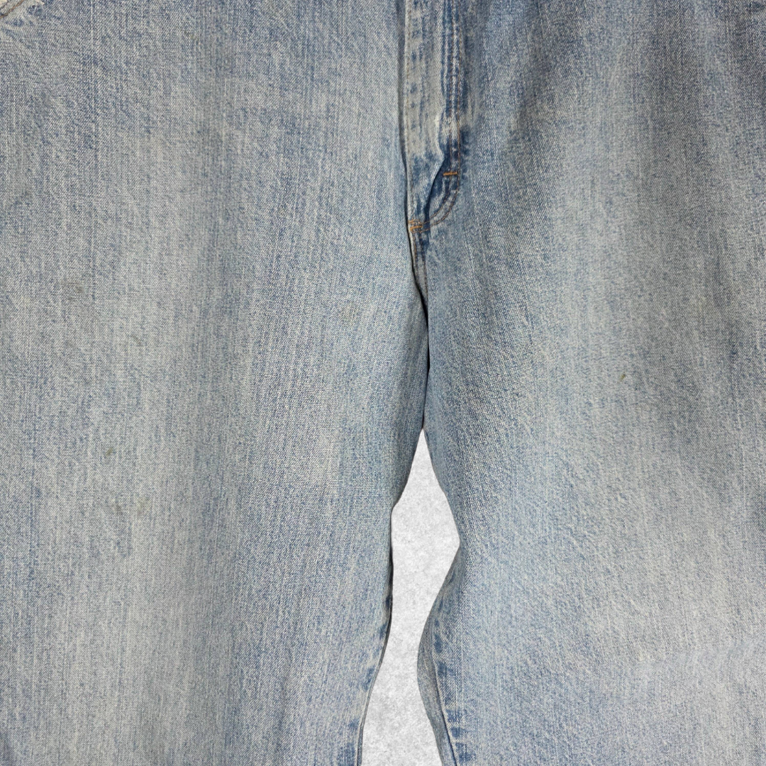 Vintage Wrangler Carpenter Jeans W35 L30 (Tagged W34 L32) Blue Relaxed Workwear