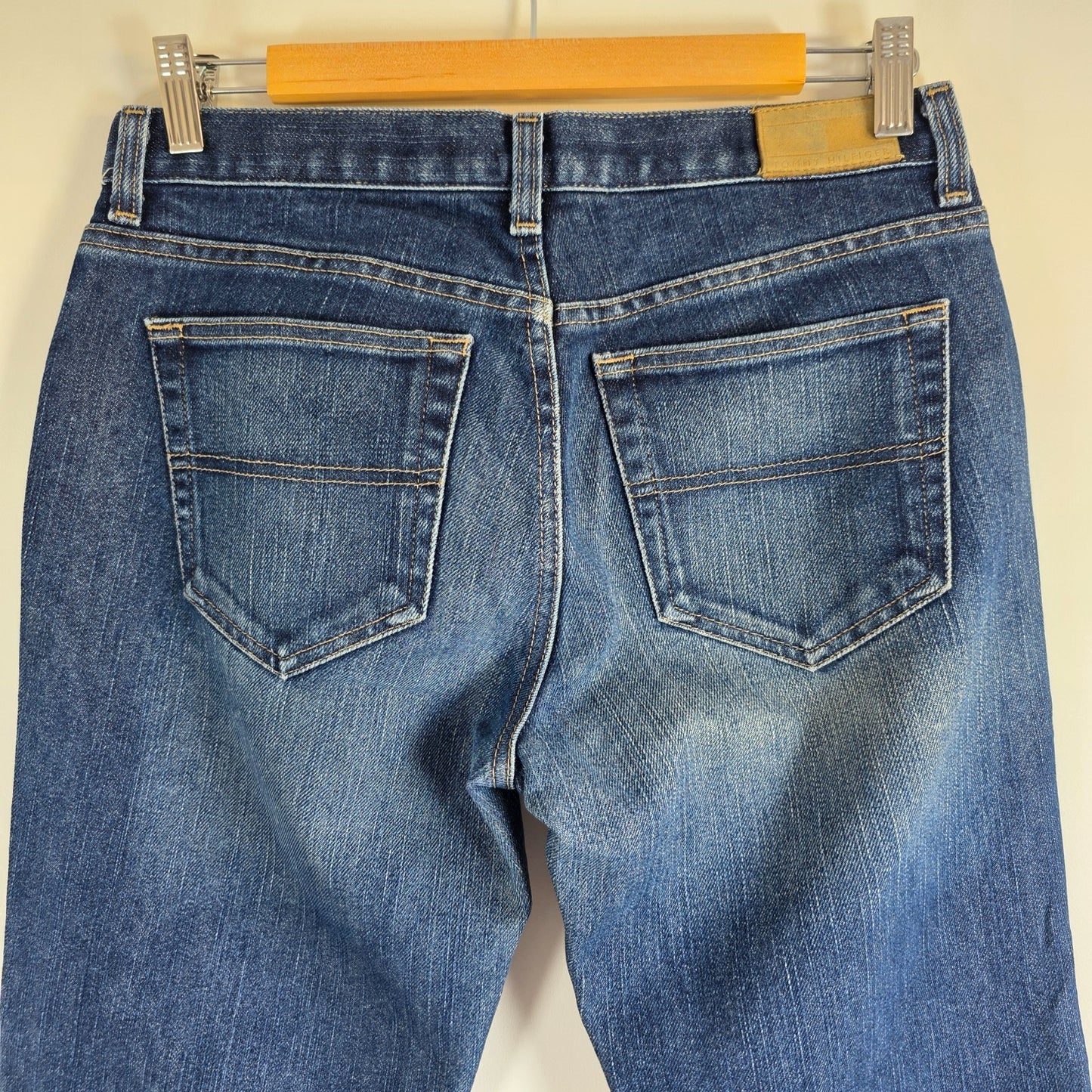 Tommy Hilfiger Low Rise Bootcut Jeans Women’s W30 L29 Blue Stretch Denim