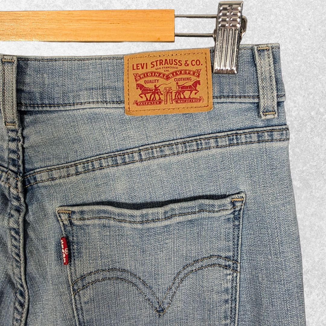 Levi’s Classic Boot Bootcut Jeans US 8 UK 12 Blue Y2K Stretch Flare Women’s