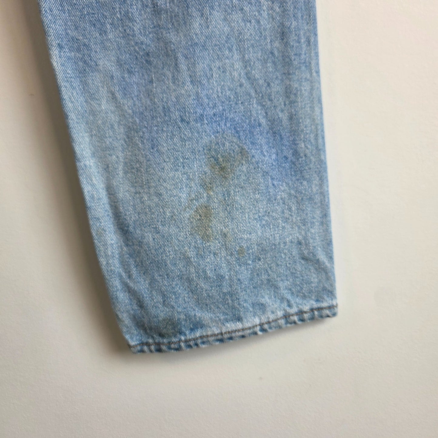 Vintage Levi’s 505 Jeans W36 L30 Blue Straight Leg USA Made Denim