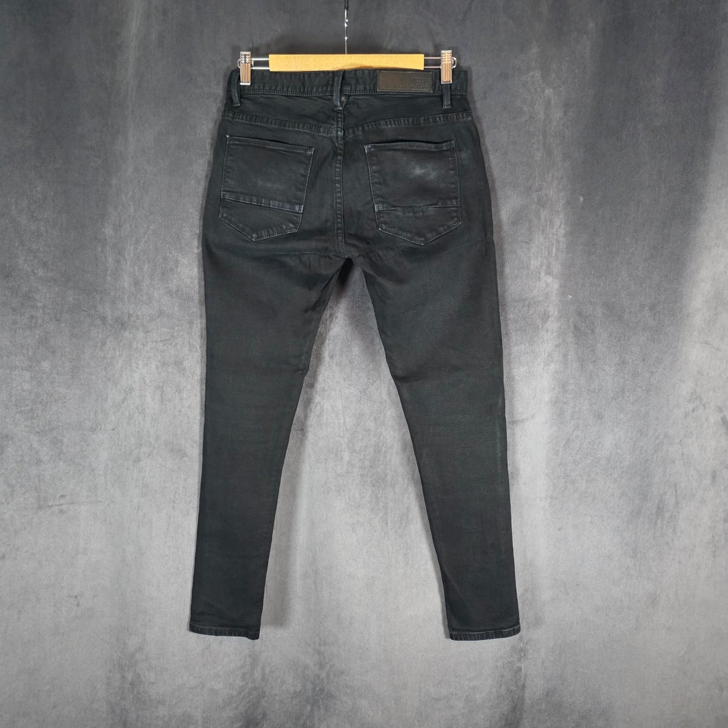 Diesel Men’s Skinny Fit Black Jeans W29 L28.5 Stretch