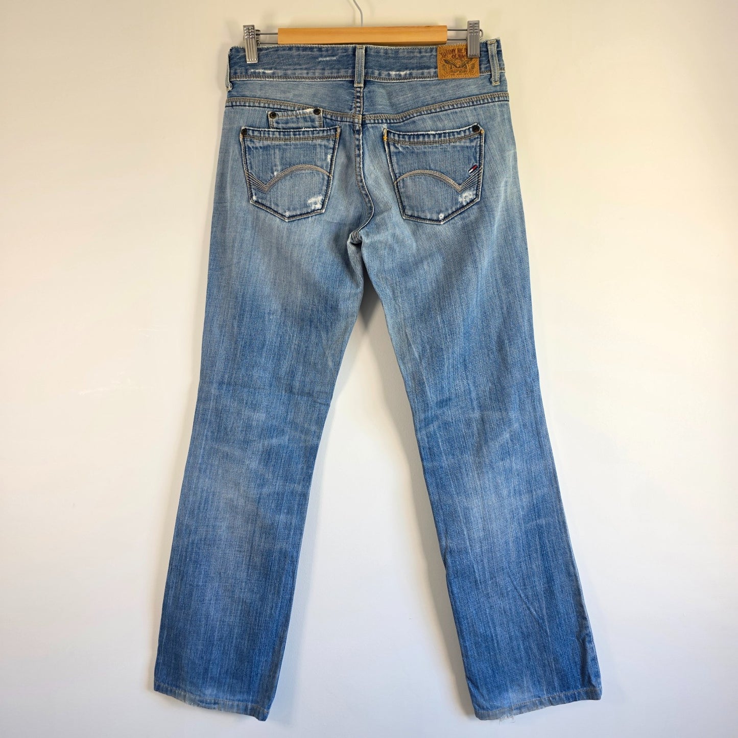Tommy Hilfiger Ruby Straight Jeans W30 (W28) L30 Blue Y2K Women’s