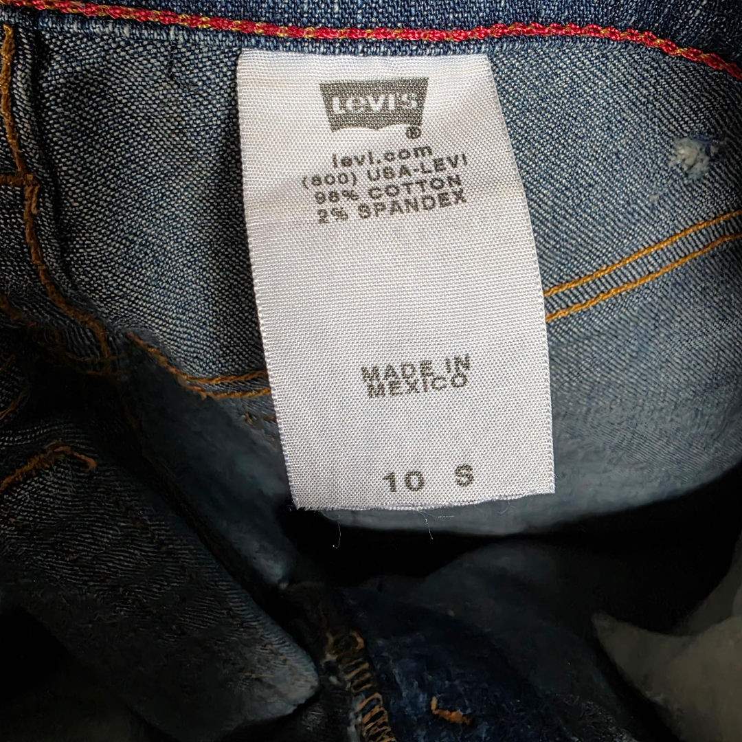 Levi’s 550 Relaxed Bootcut Jeans UK 10 S Blue Y2K Women’s