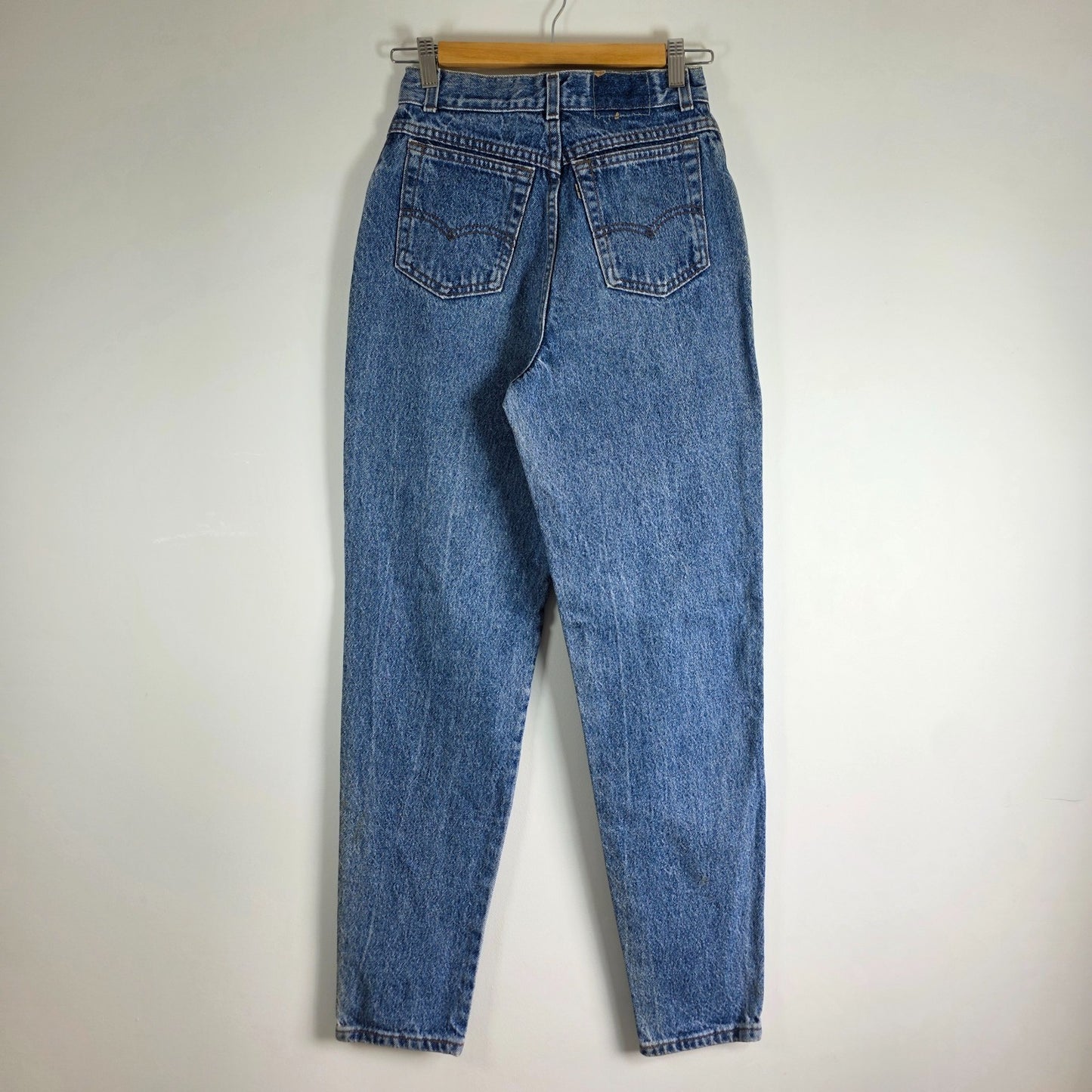 Levi’s Silver Tab 573 Jeans Women’s W24 L31 Blue USA Made Vintage Denim