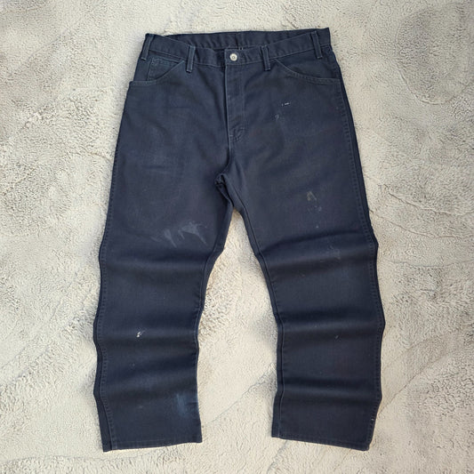 Dickies Workwear Trousers W36 L30 Blue Straight Leg Mexico Men’s