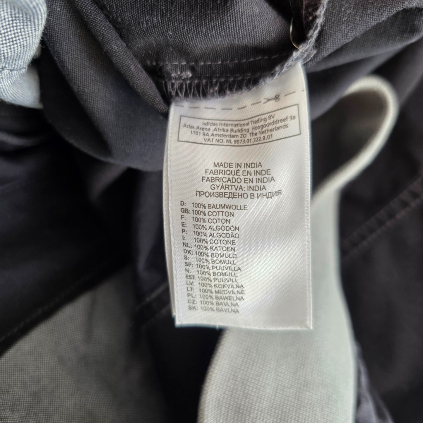 Adidas Originals Jacket Mens Medium Black Grey Track Bomber Y2K Full Zip