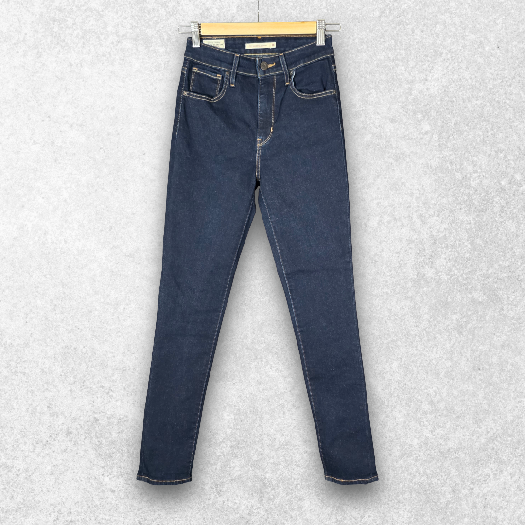 Levi’s 721 High Rise Skinny Jeans W24 L28 (Tag W26 L28) Blue Stretch Women’s