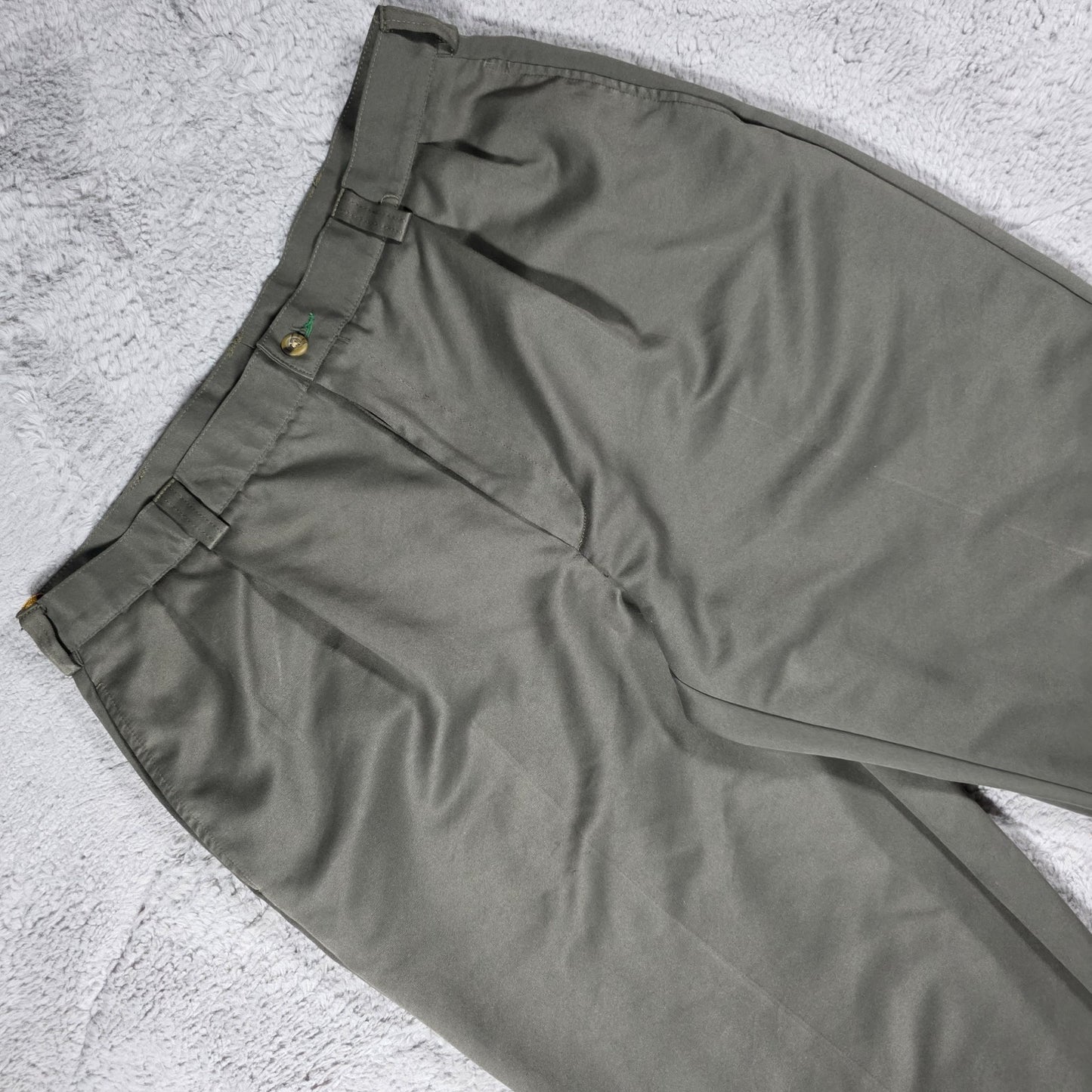 Tommy Hilfiger Pleated Smart Trousers W34 L33 – Grey Straight Fit