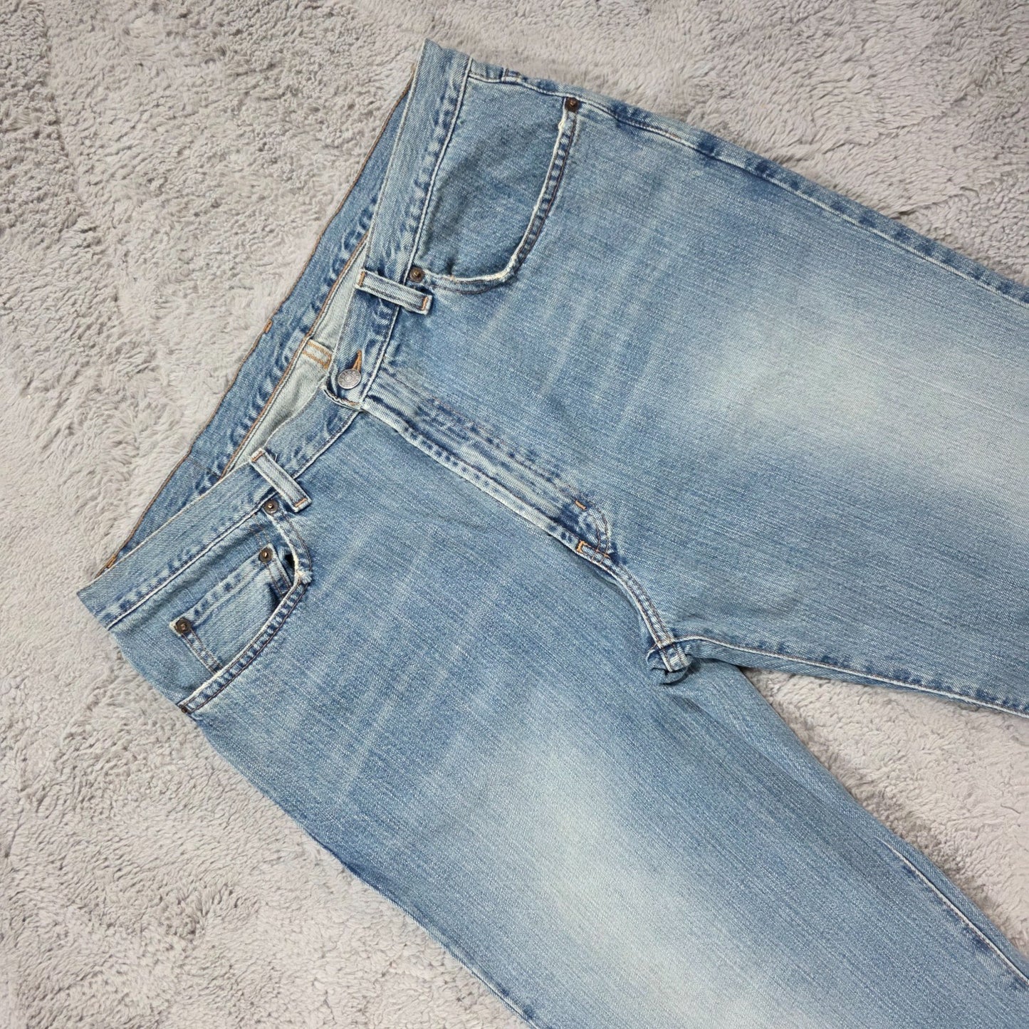 Vintage Y2K Polo Ralph Lauren Classic Straight Jeans W36 L30 Blue